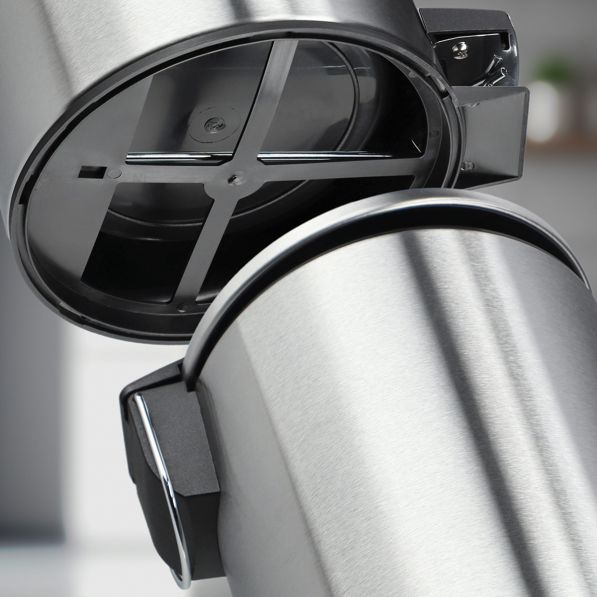 Kosz łazienkowy Linter stalowy, 3L