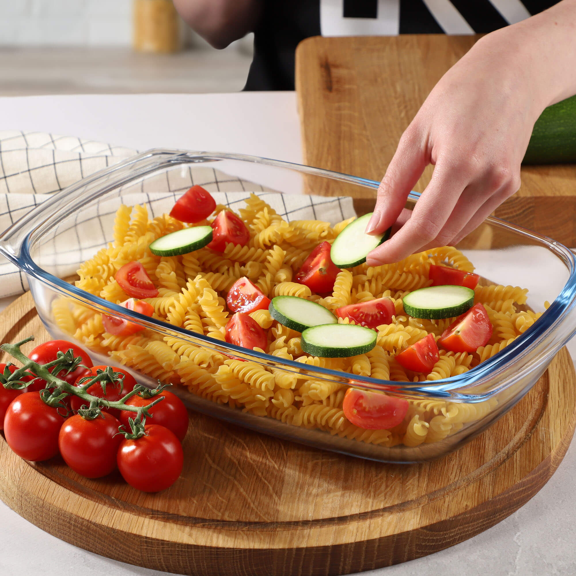 Naczynie żaroodporne 5L, prostokątne