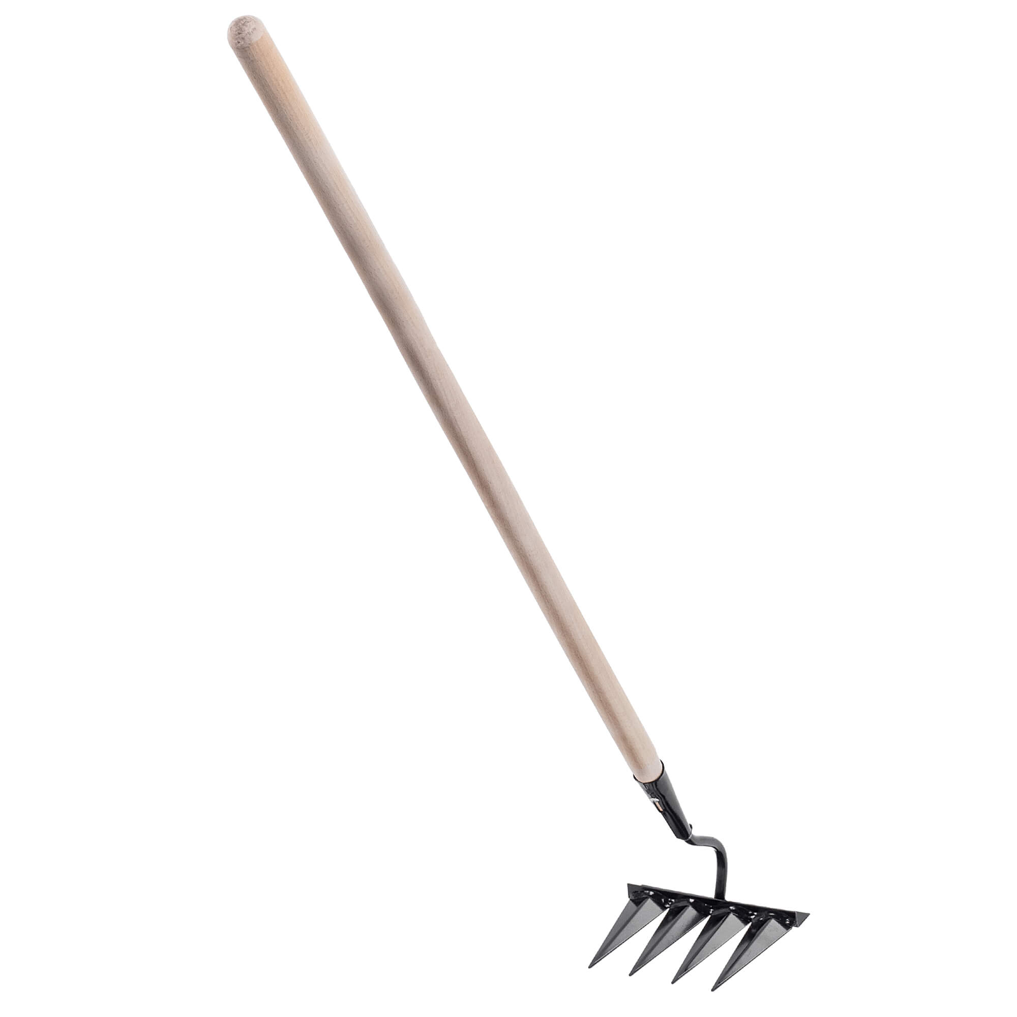 Motyczka do pielenia Fontelo 4-zębna z trzonkiem drewnianym