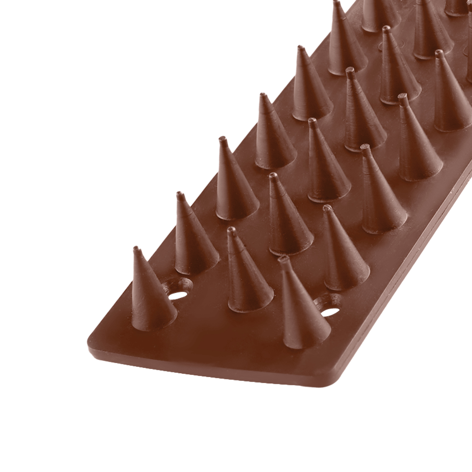 Plastikowe kolce Tosta przeciw ptakom 50 cm brązowe 30 szt.