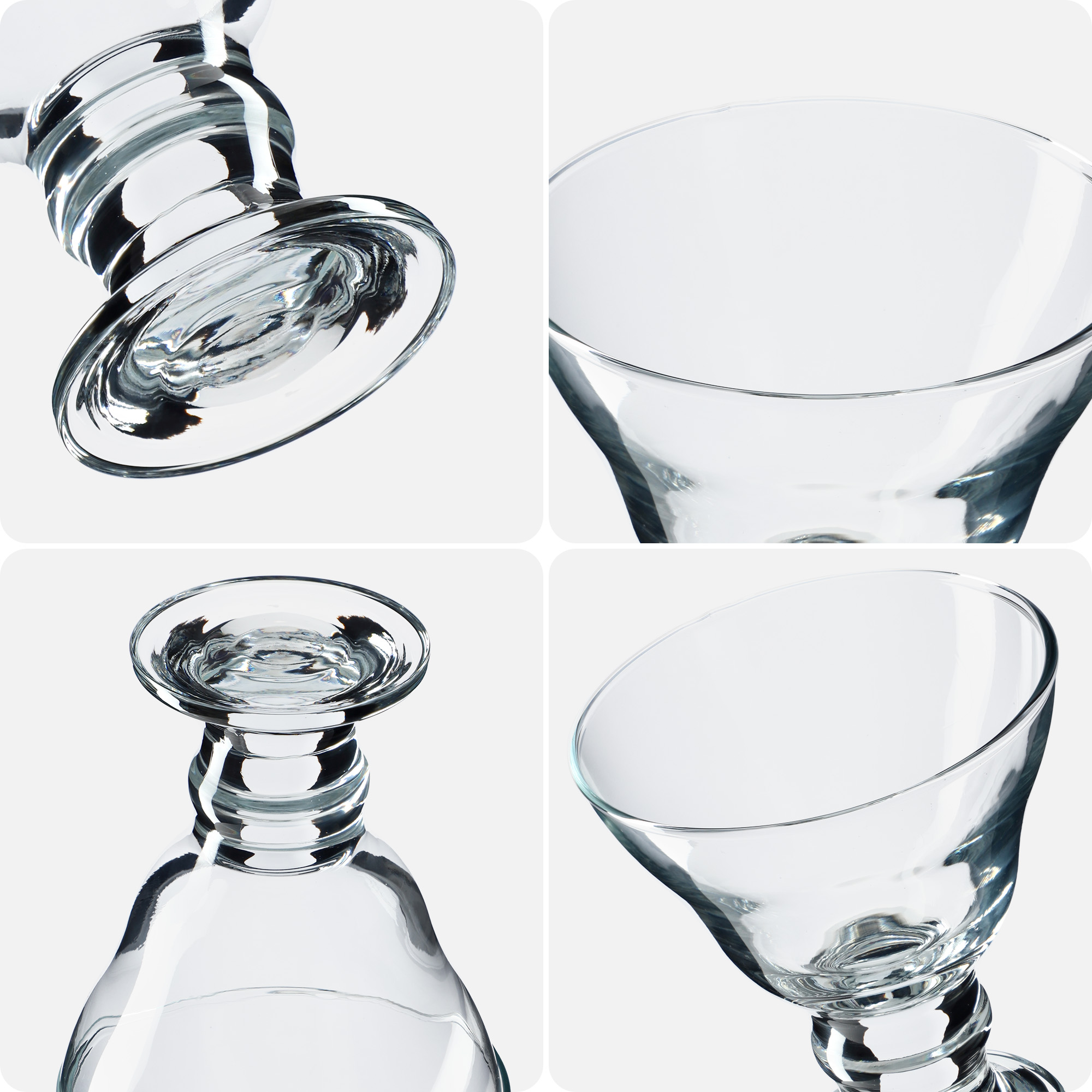 Pucharki do lodów 250 ml Siena, 6 szt.