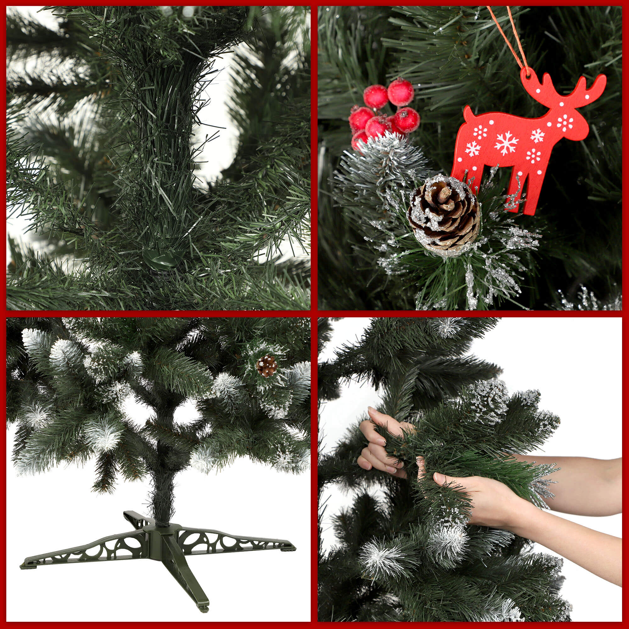 Choinka sztuczna sosna diamentowa Este 180 cm