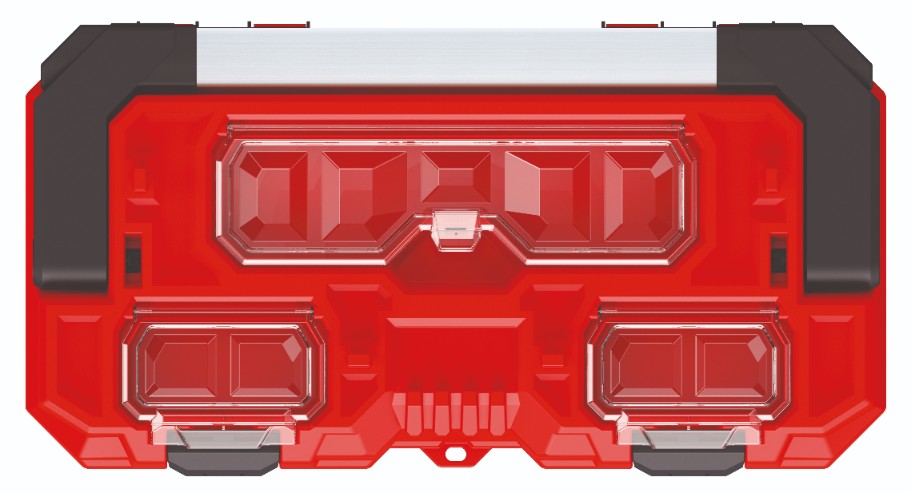 KISTENBERG Skrzynka narzędziowa Titan PLUS 50 AL 20 - KTIPA5025 - czerwony