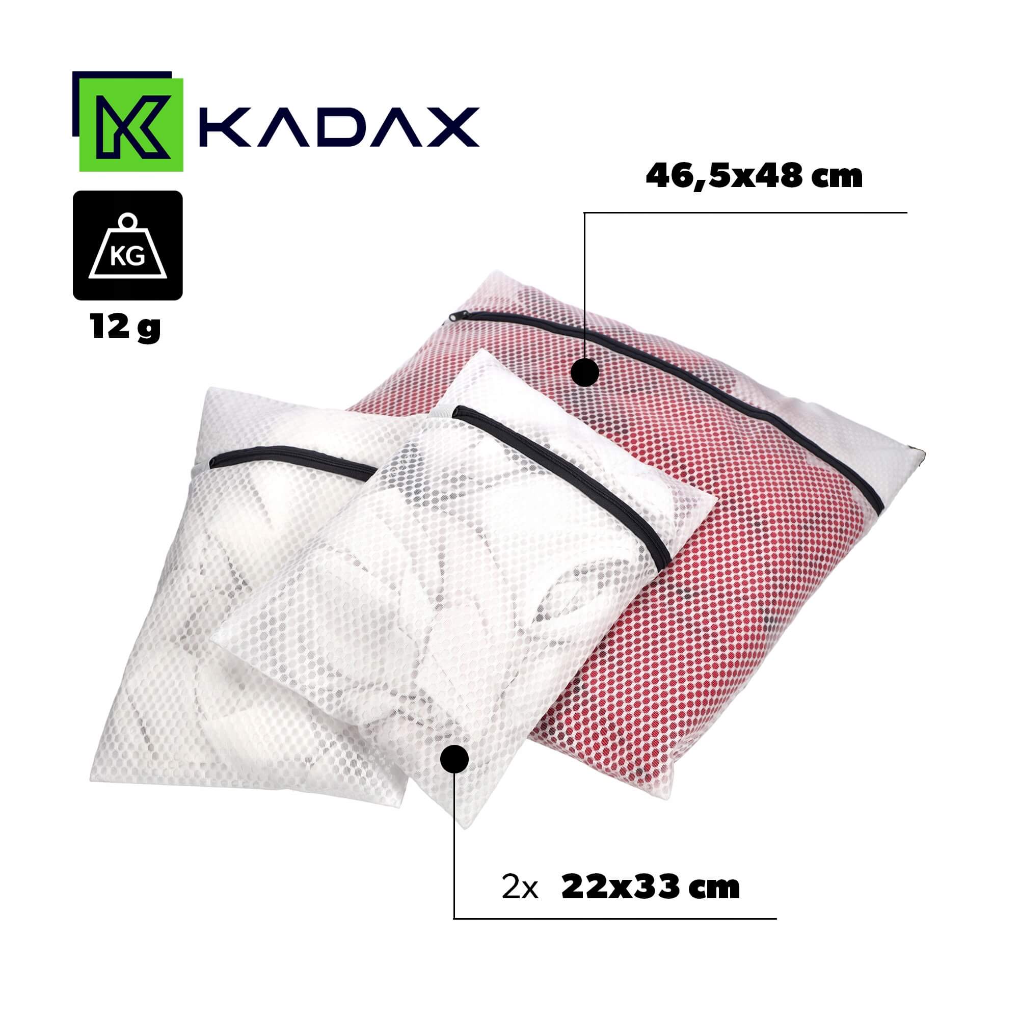 Worki do prania bielizny i ubrań 4 szt.