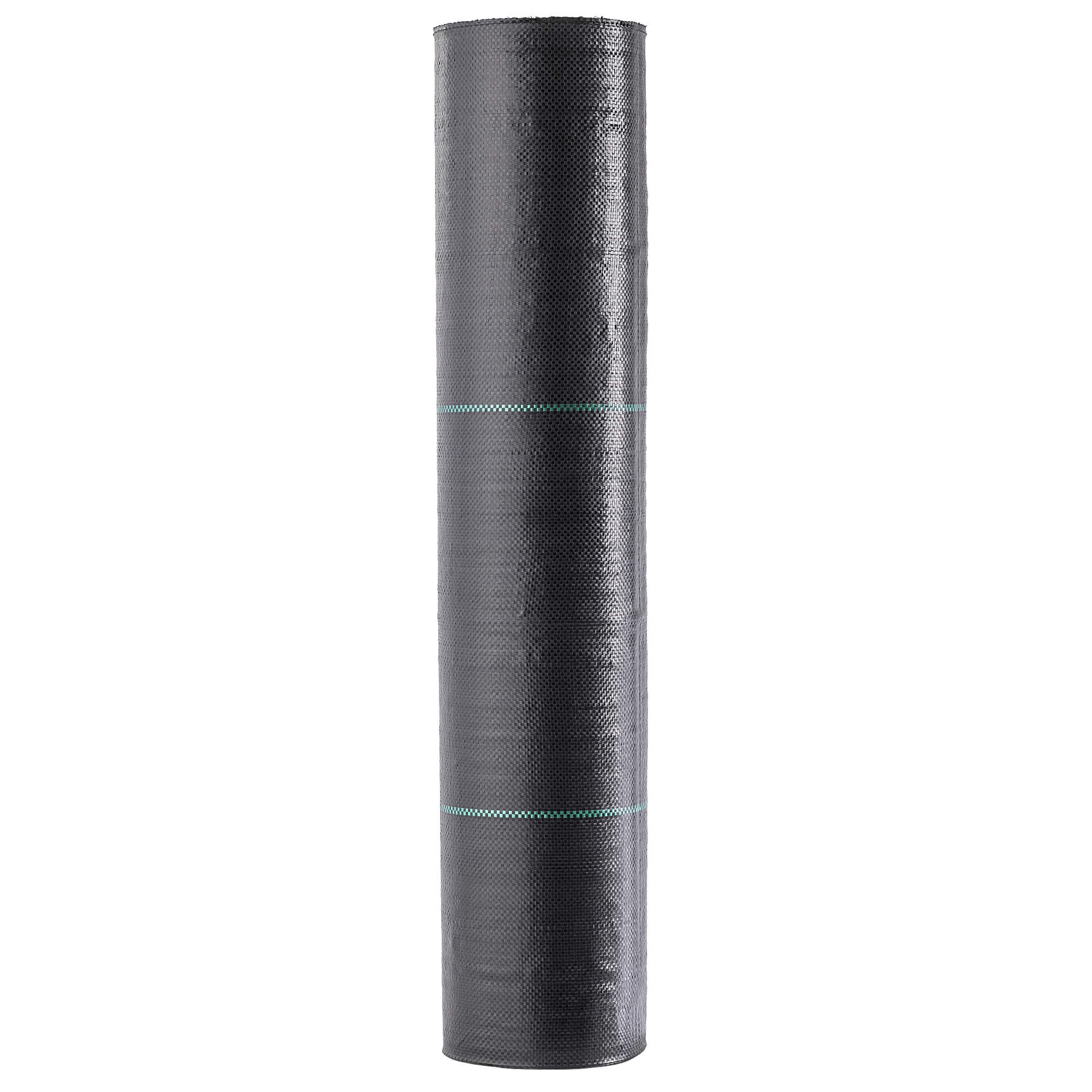 Agrotkanina ogrodowa Auros 1.6 x 50m 135 g/m² czarna + kołki 50 szt.