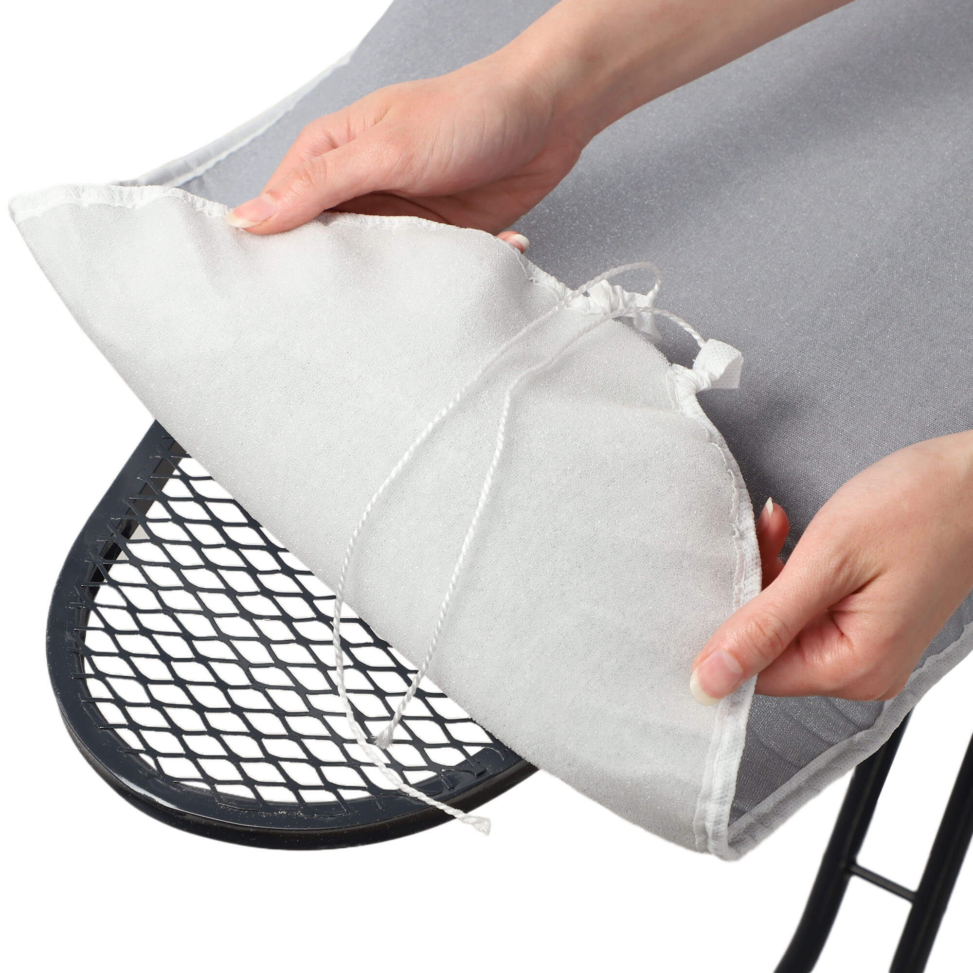 Pokrowiec na deskę metalizowany Bagn 126 x 45 cm