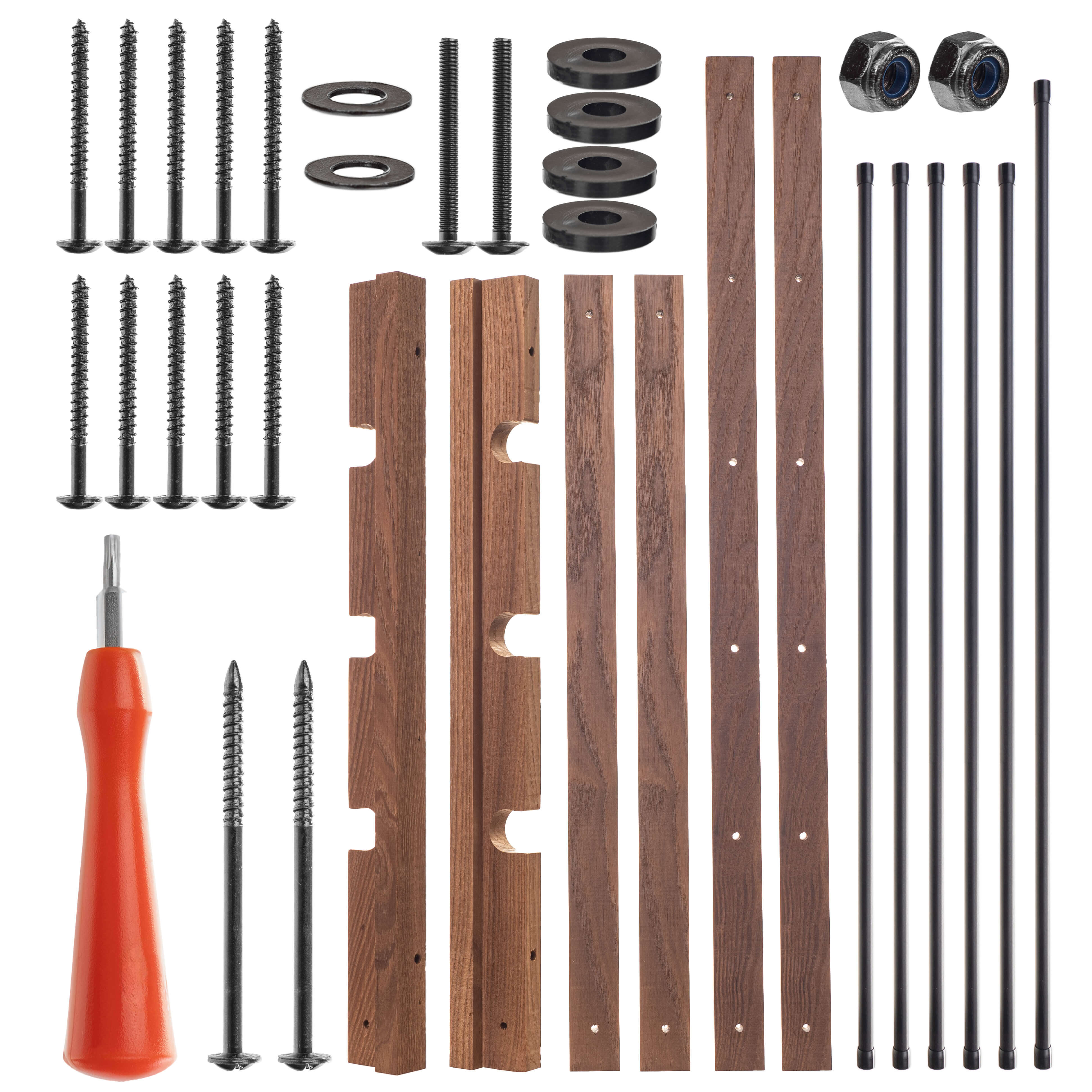 Suszarka ścienna na pranie Ferrara 53cm do sam. montażu