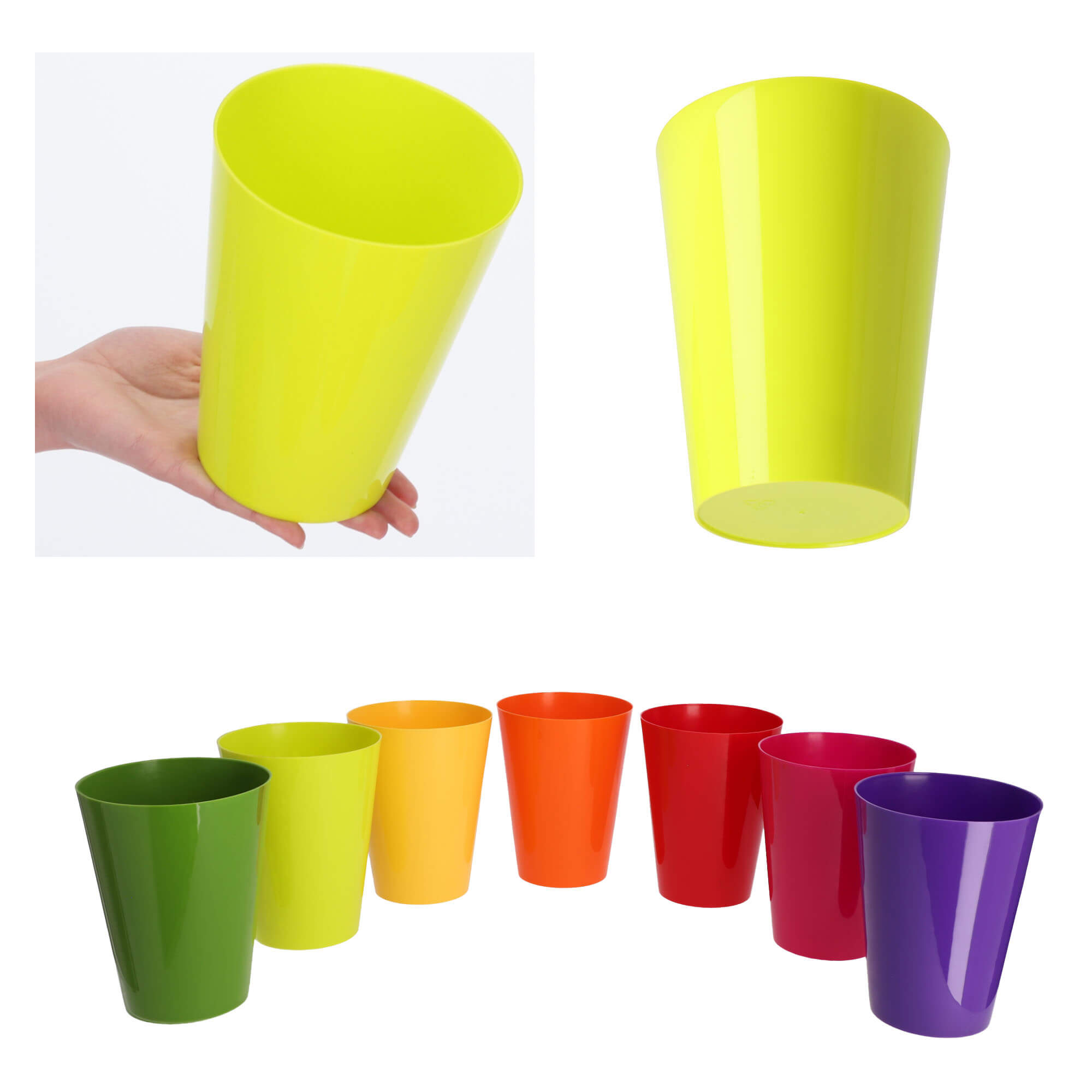 Doniczka na storczyka Cerda 13 cm, limonka