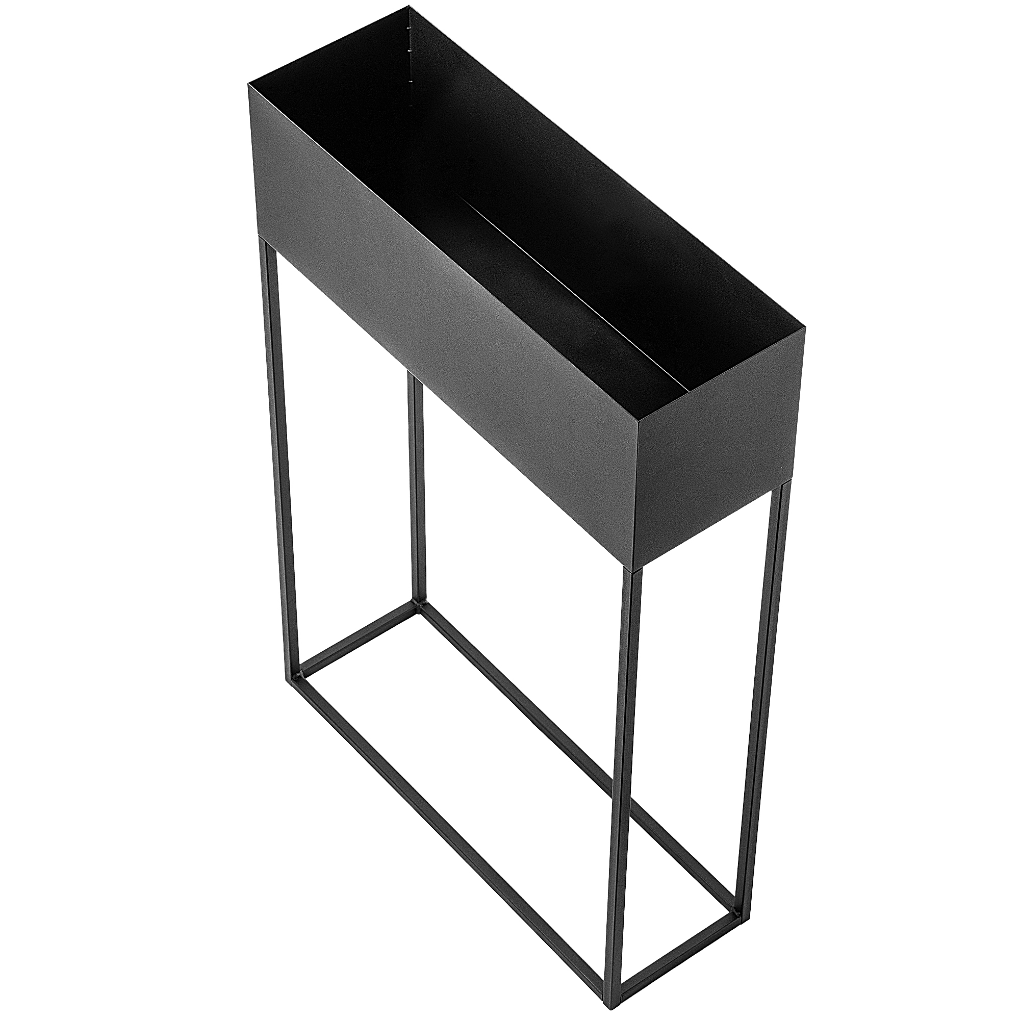 Kwietnik z doniczką 60x90 cm czarny