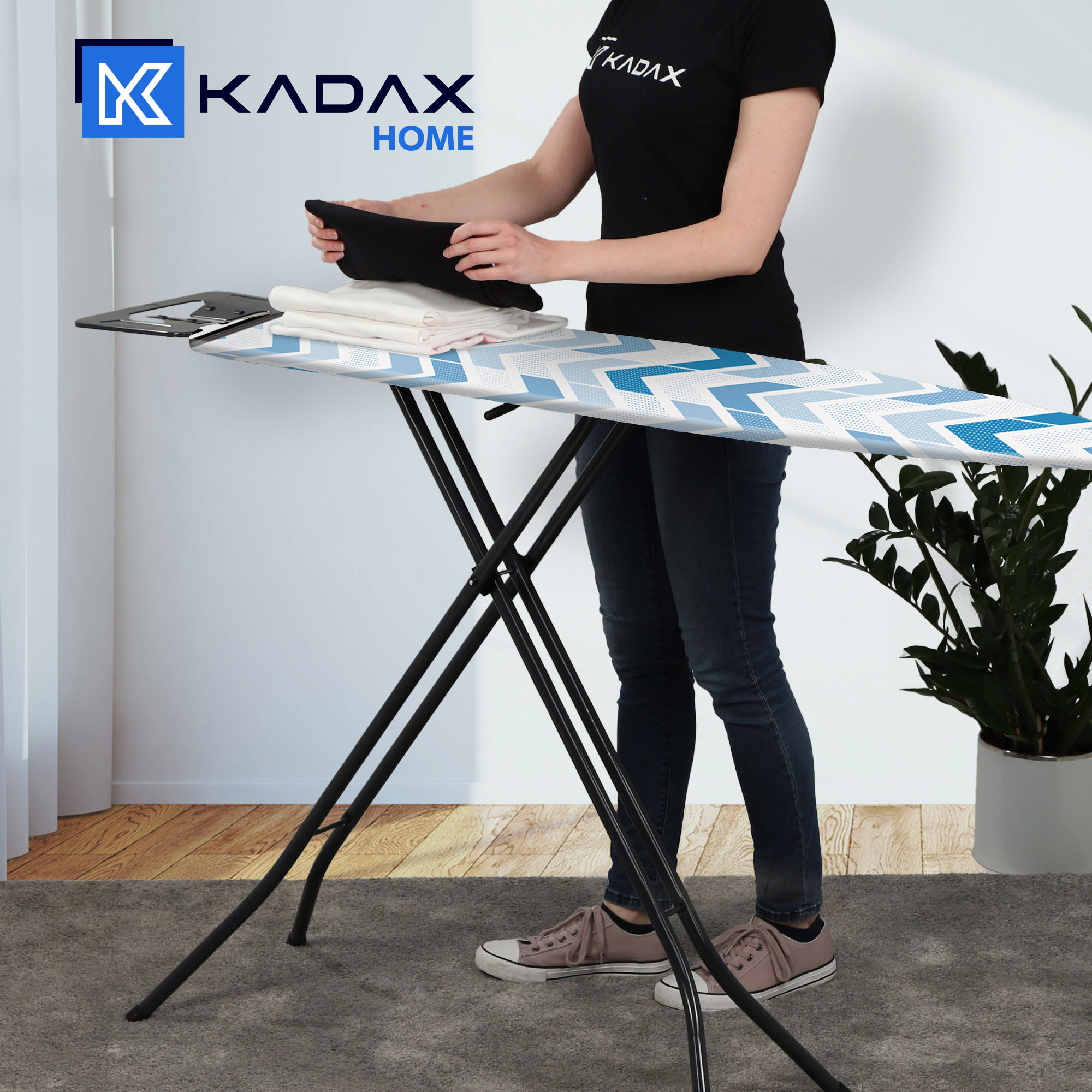 Deska do prasowania Piza 122 x 38 cm, zygzak