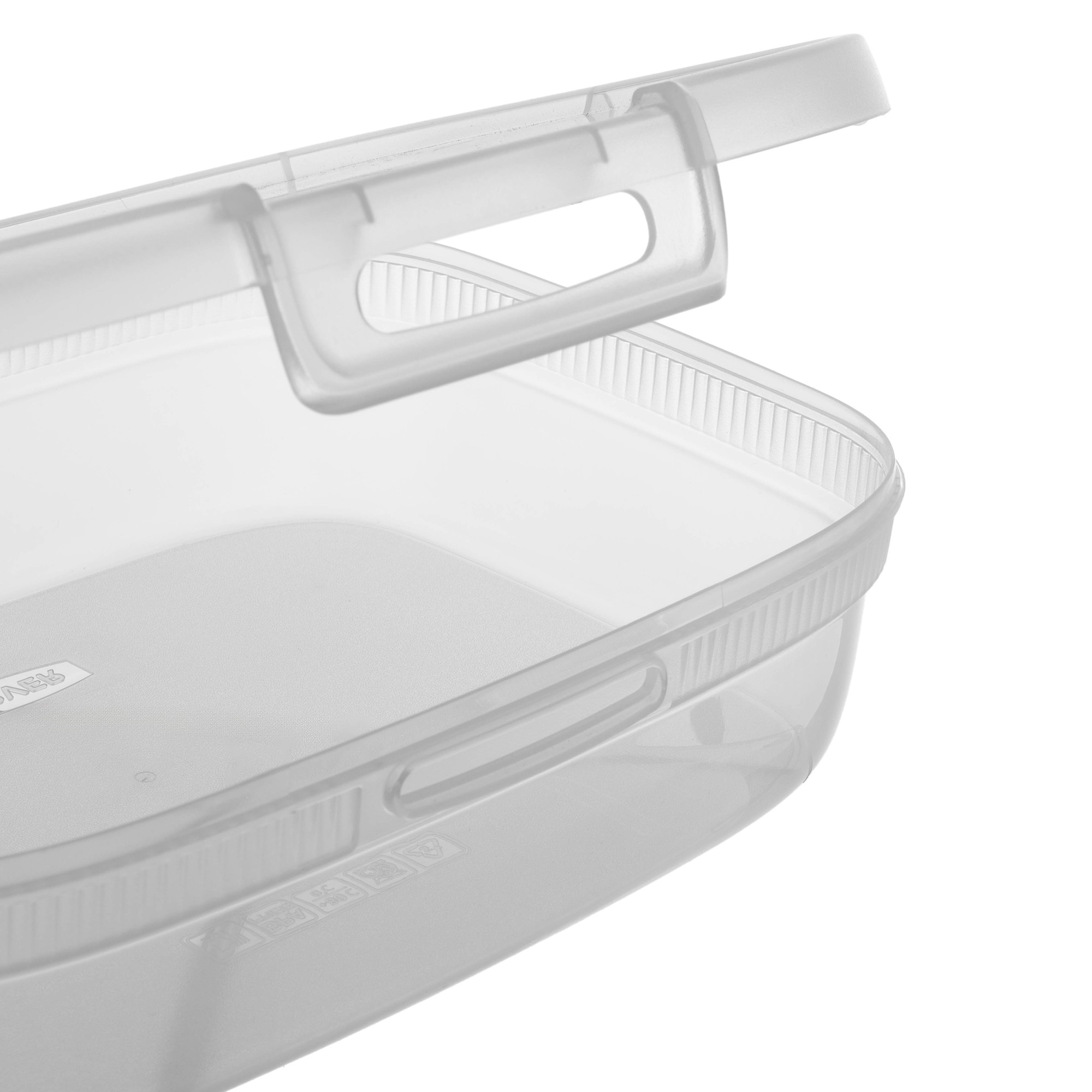 Pojemnik na żywność prostokątny Curver Snap Box 4,4L