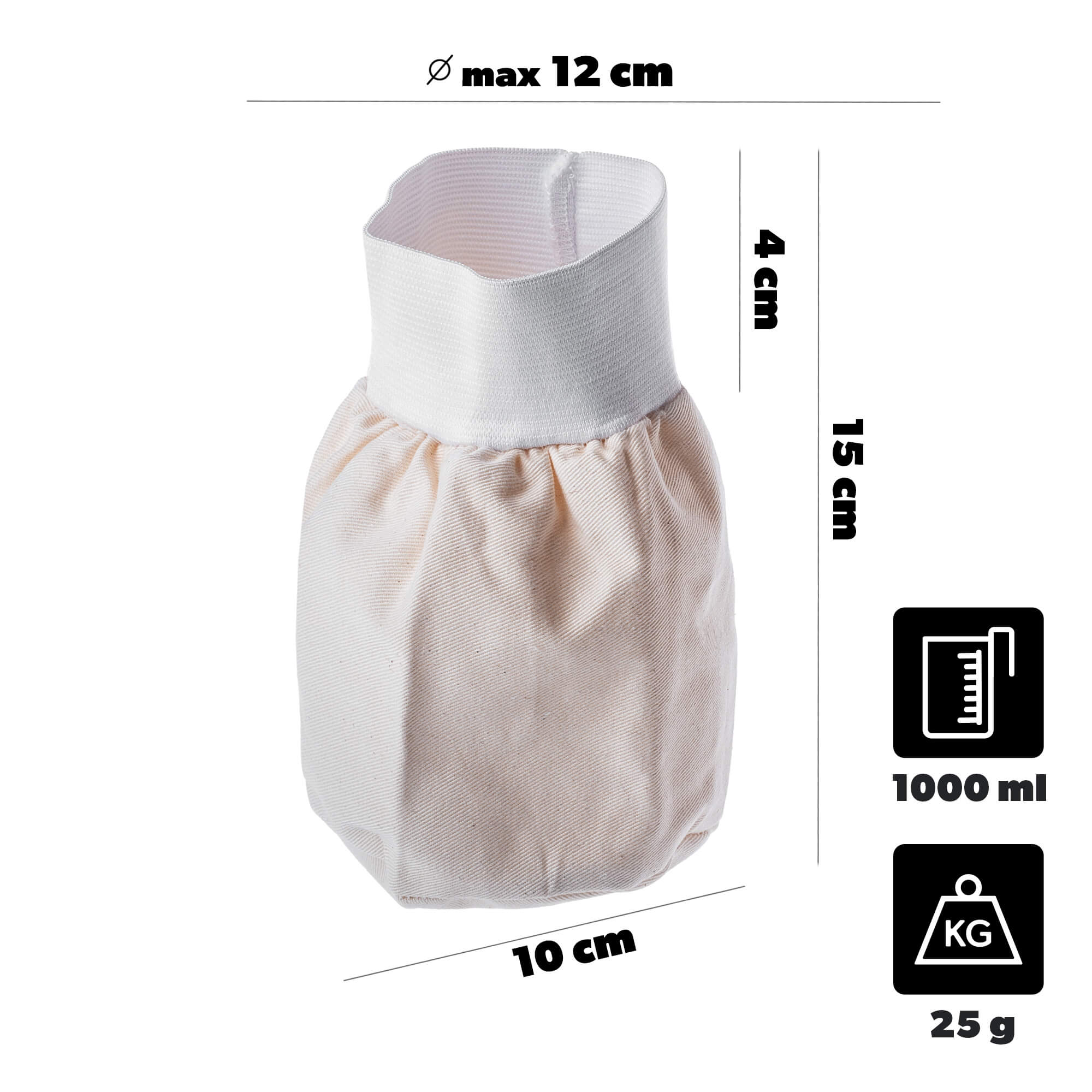 Worek do filtracji nalewek Orvieto 1L