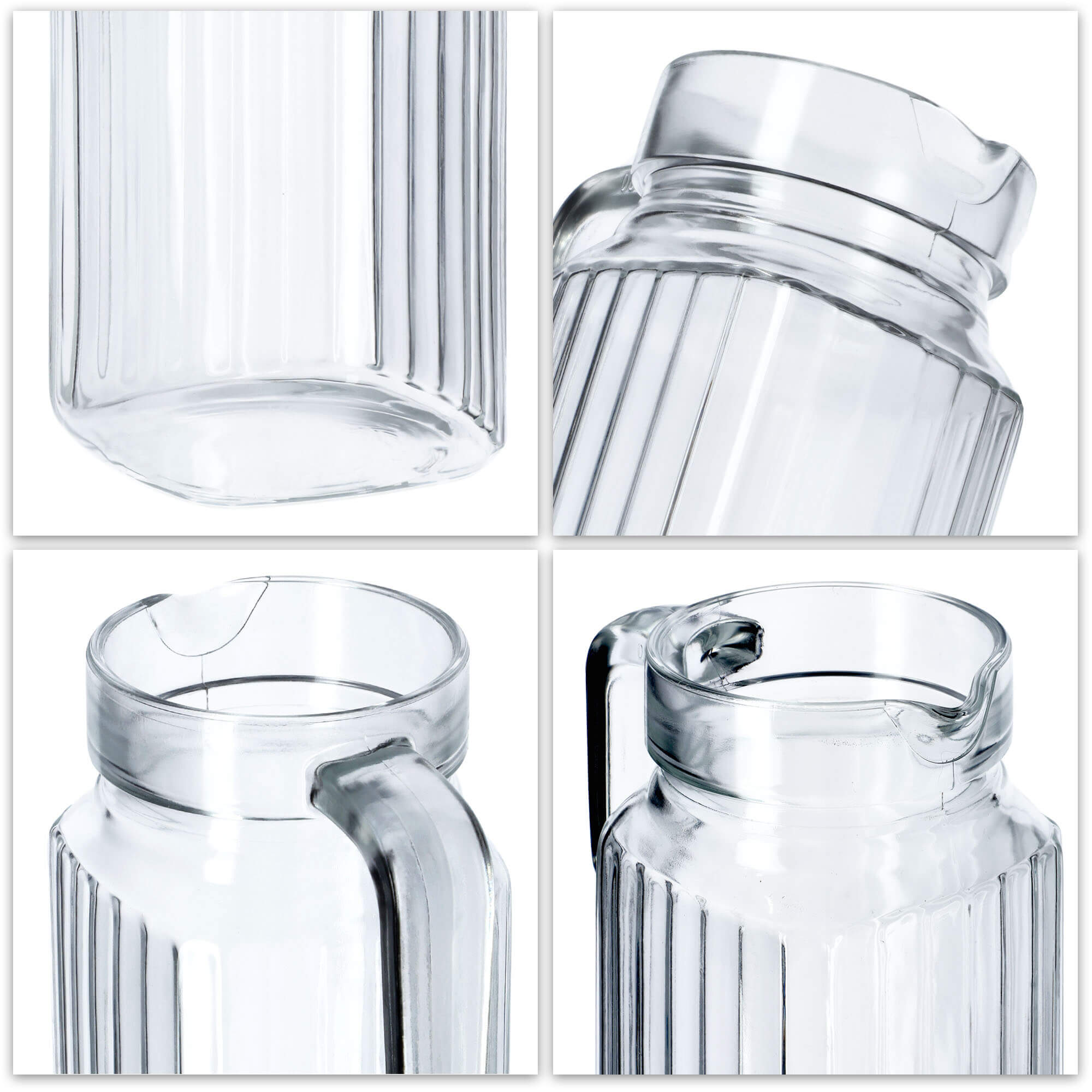 Szklanki Blera 175 ml 6 szt + dzbanek Bargano 1,1L