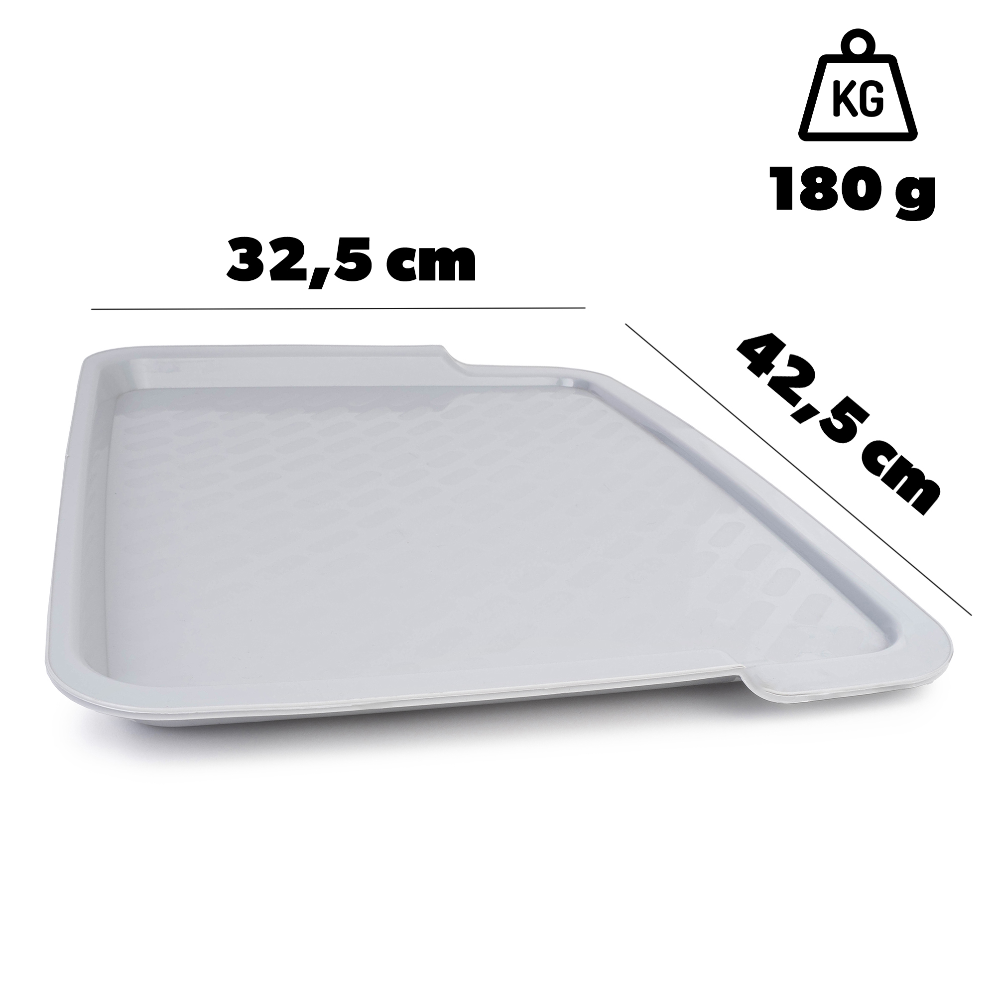 Taca barowa Curver, szara