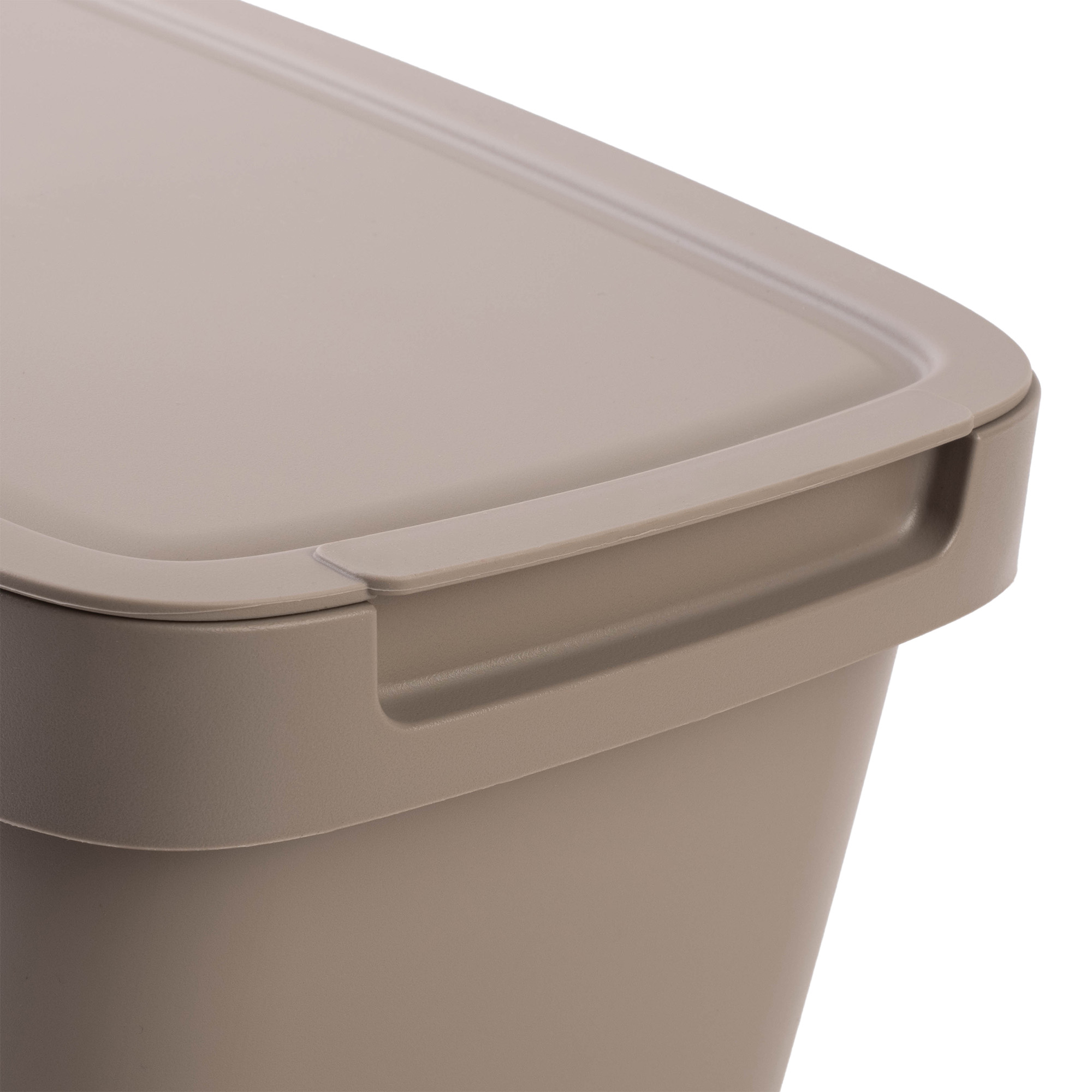 Kosz na śmieci Salans jasny brąz 20L