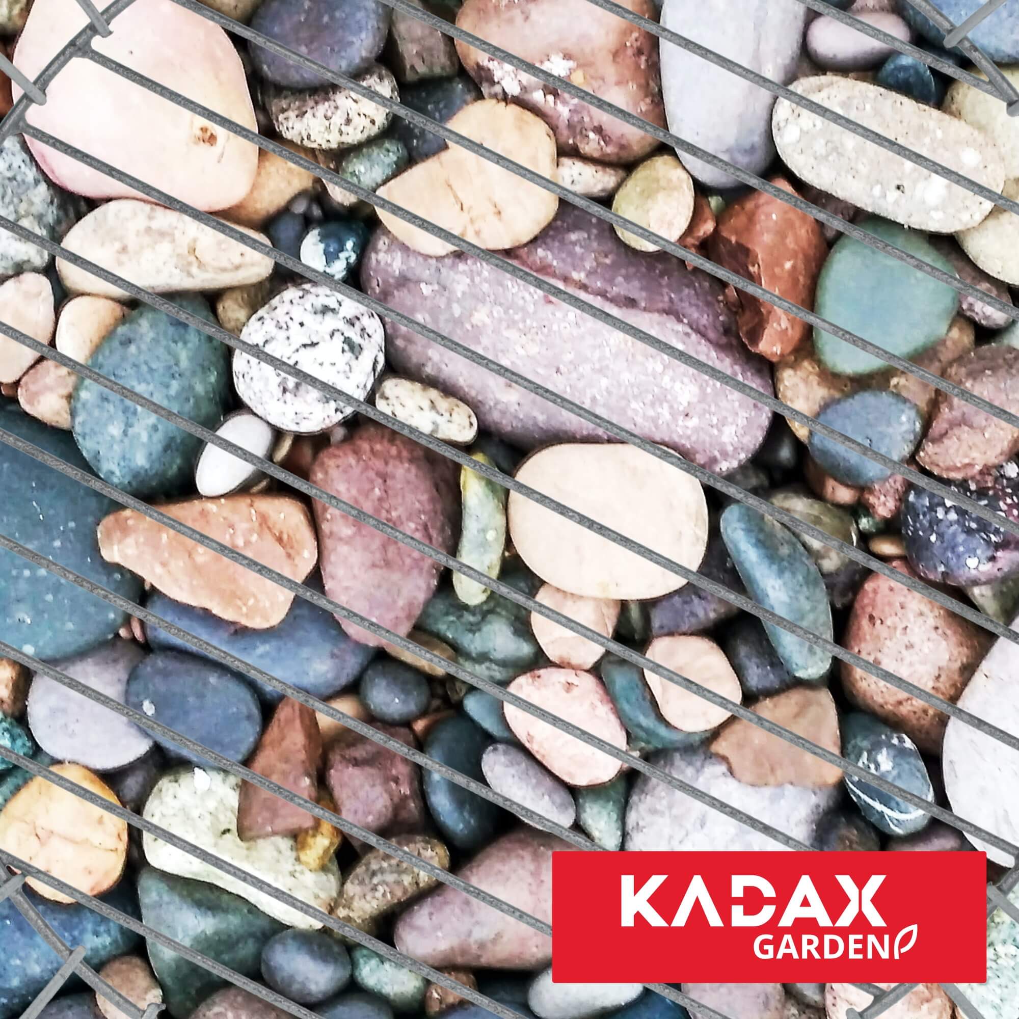 Donica stalowa gabionowa 39 x 32 cm