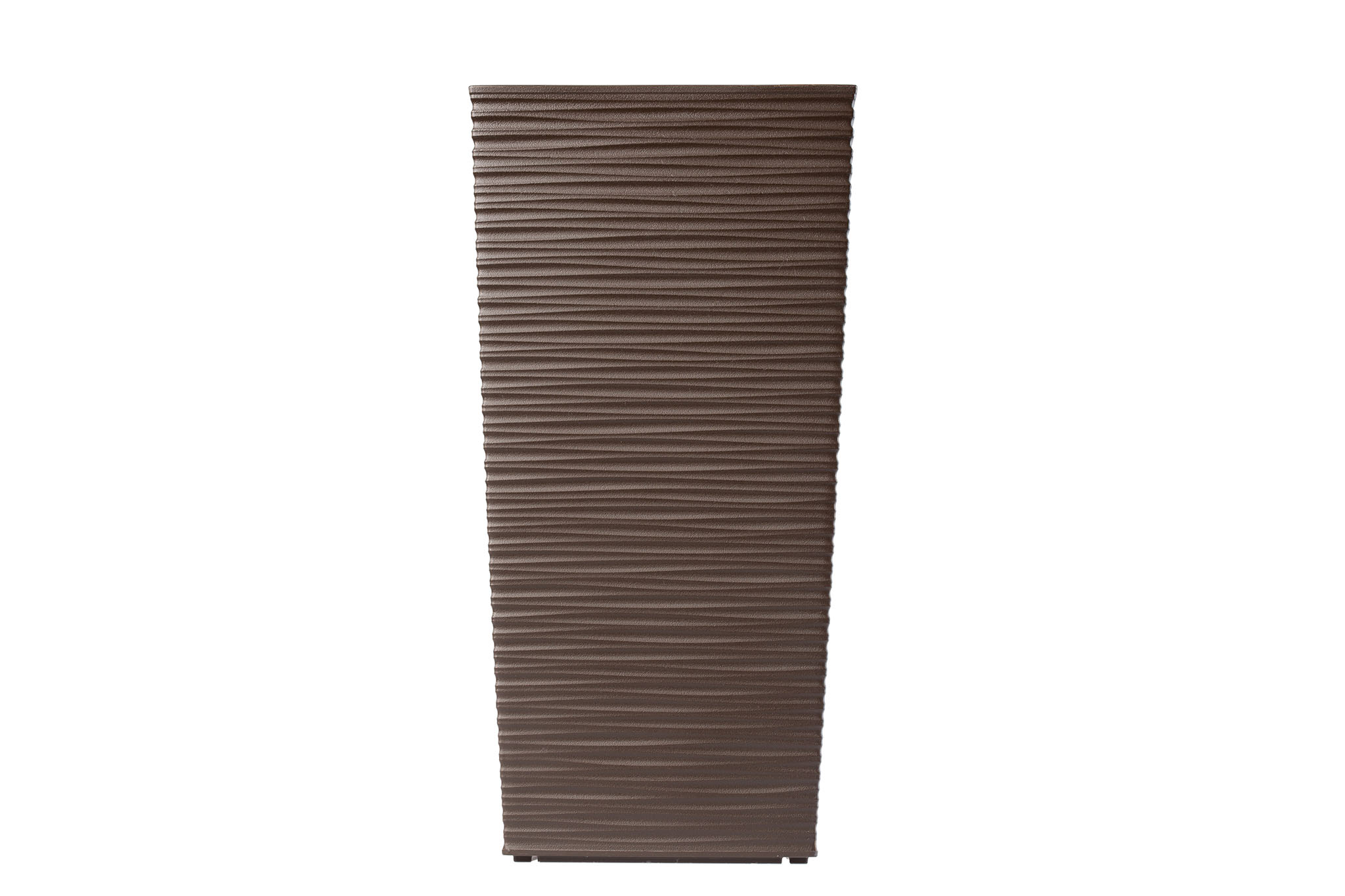 Donica na kwiaty z wkładem Tuluza dłuto 25 cm, mokka