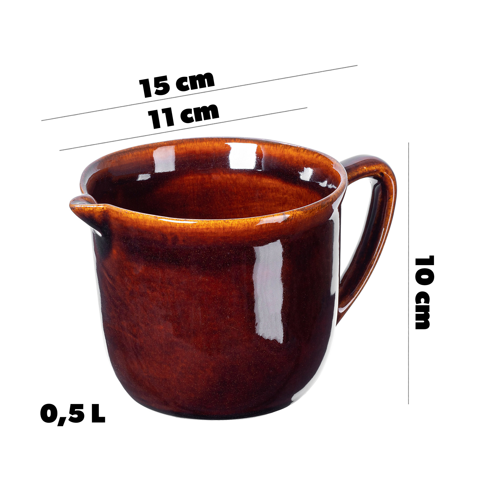 Dzbanek kamionkowy Olympia 0,5L