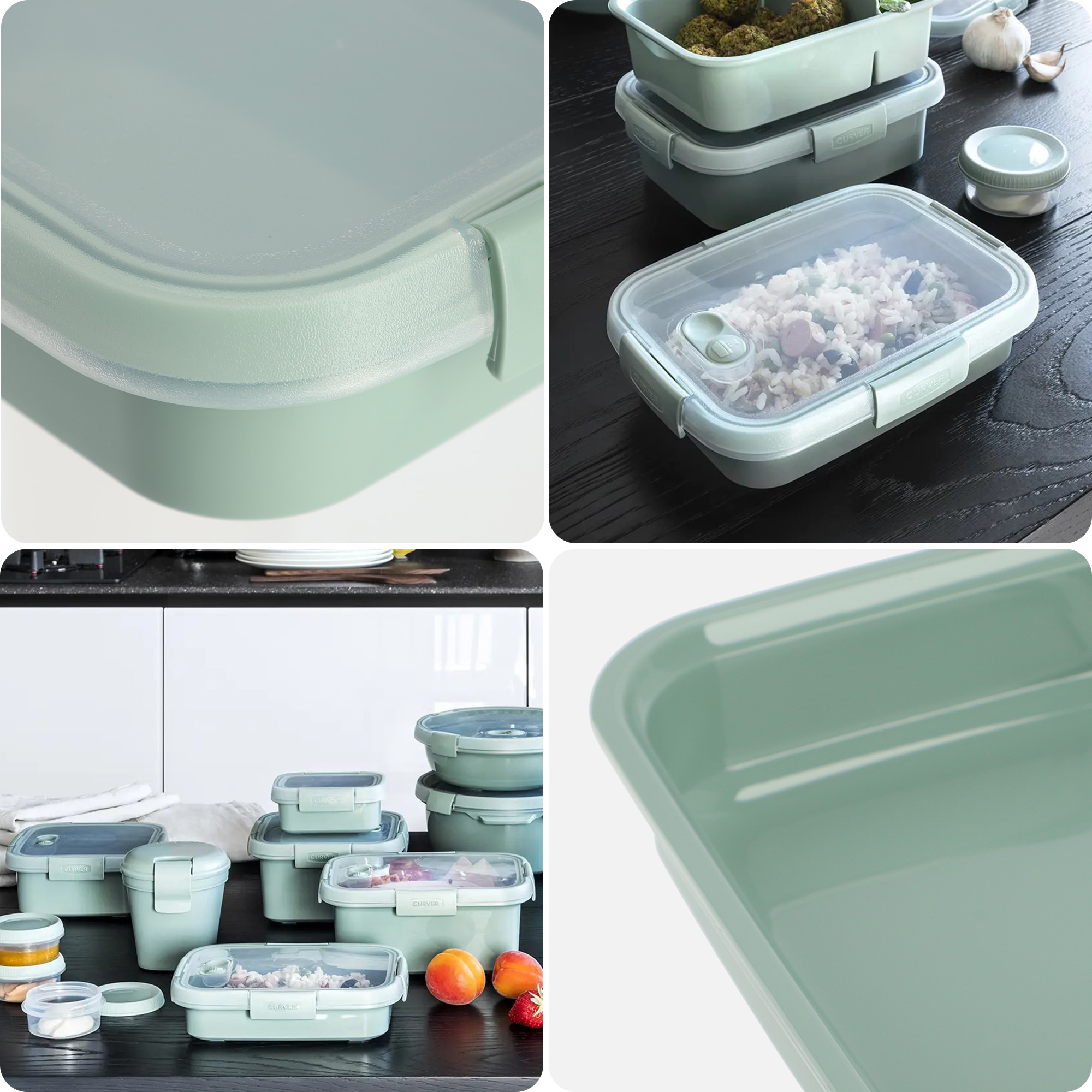 Pojemnik na żywność Curver Smart To Go Eco Line Sandwich 0.7L