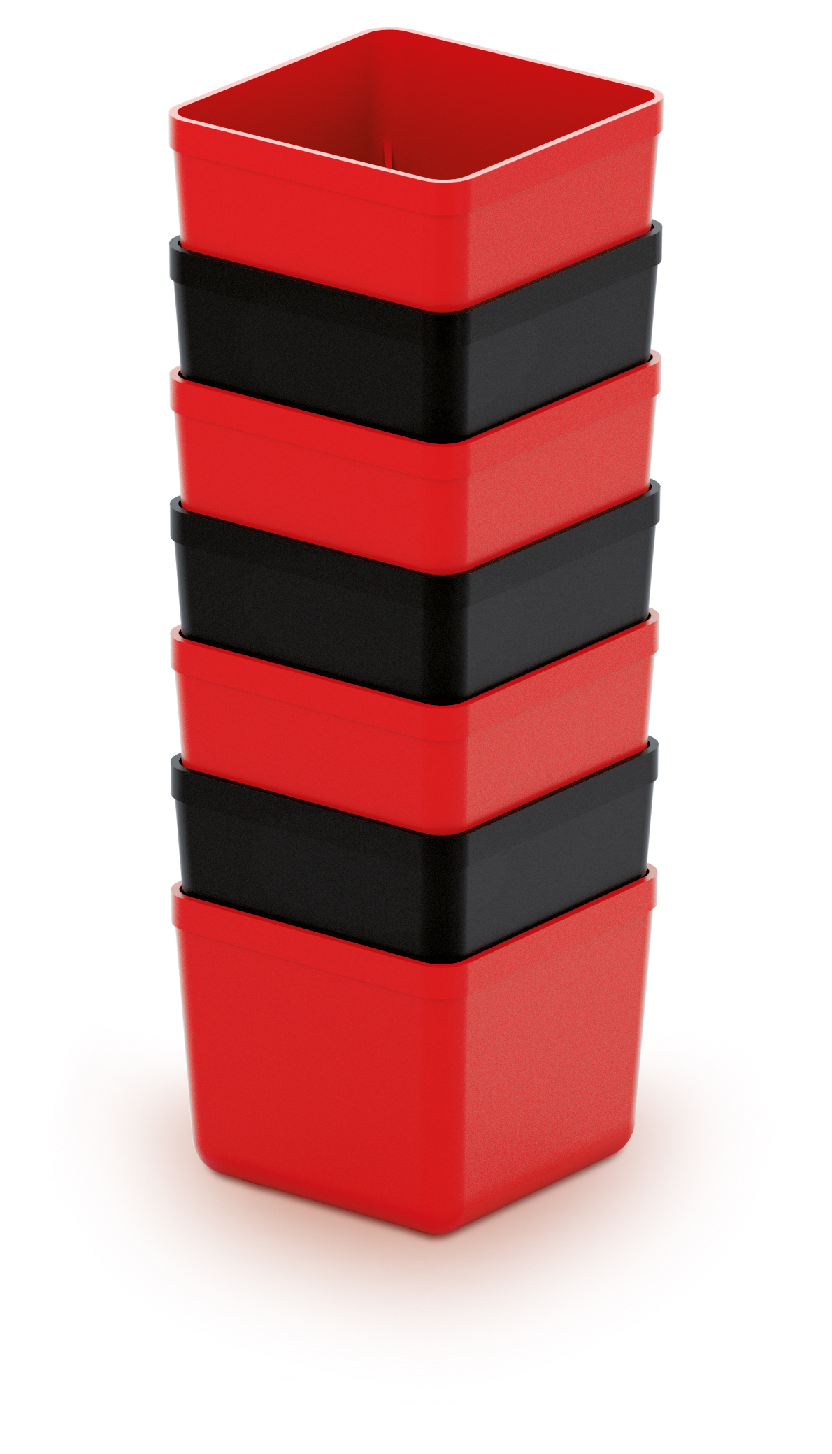KISTENBERG Zestaw kubeczków Unite Box 55 - KBS55 - czerwony