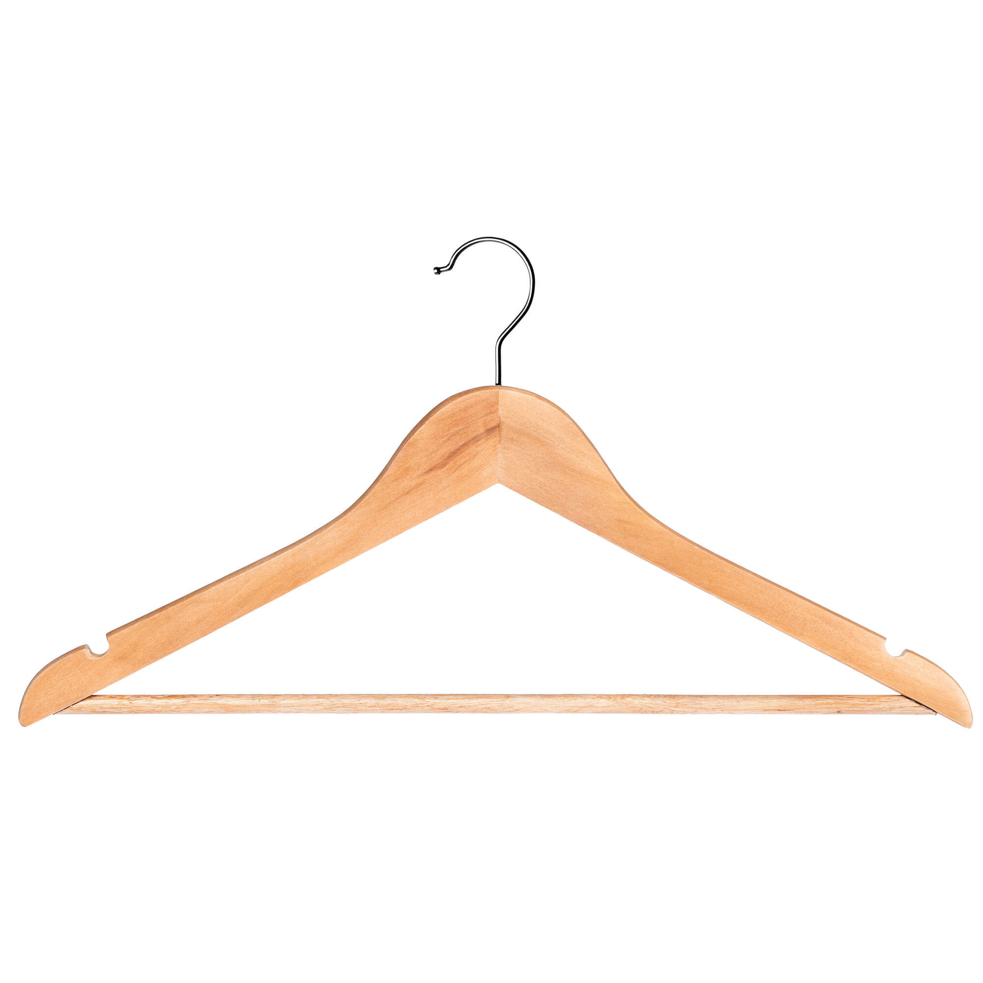 Wieszak drewniany na ubrania 3 szt.