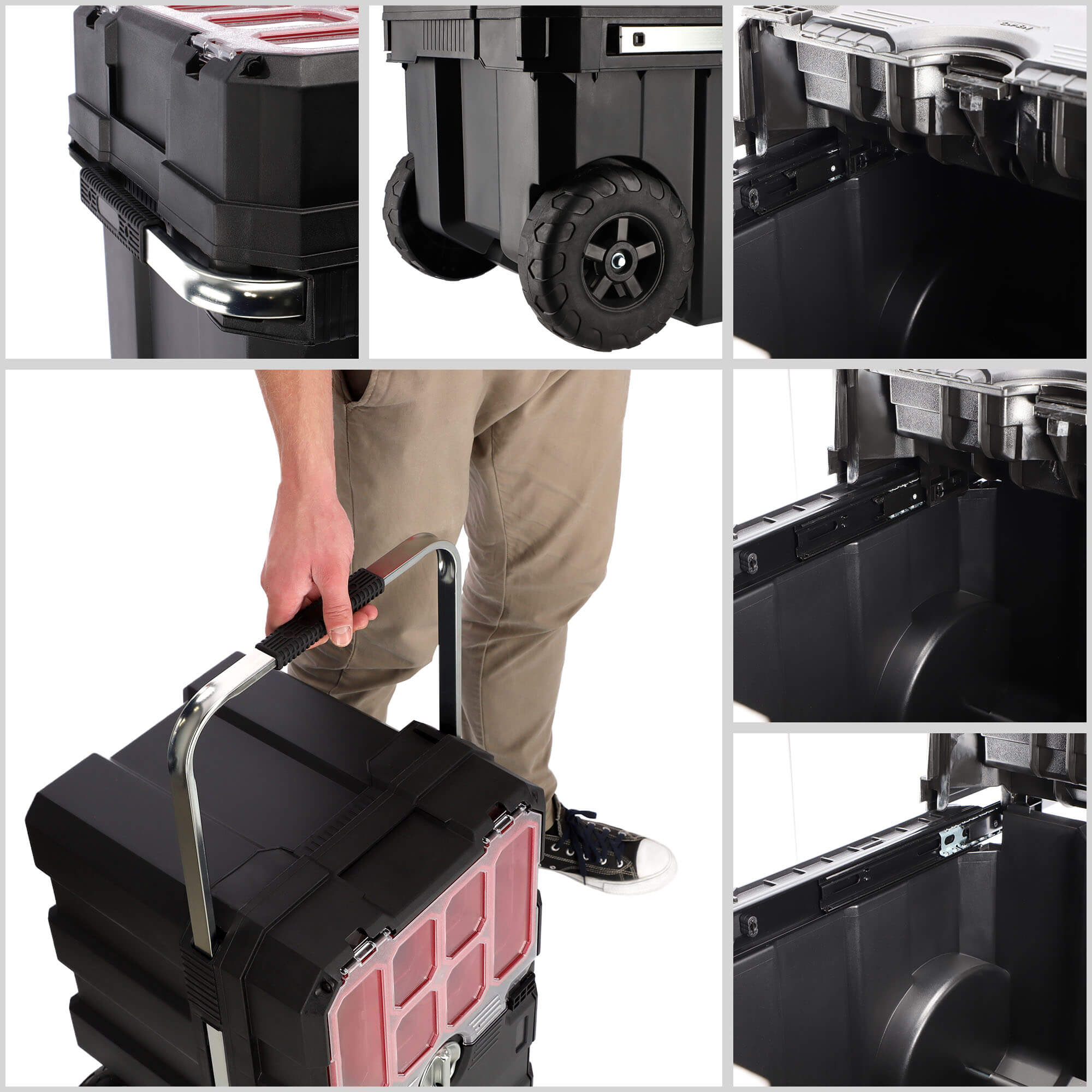 Narzędziowa skrzynka na kółkach Keter Masterloader