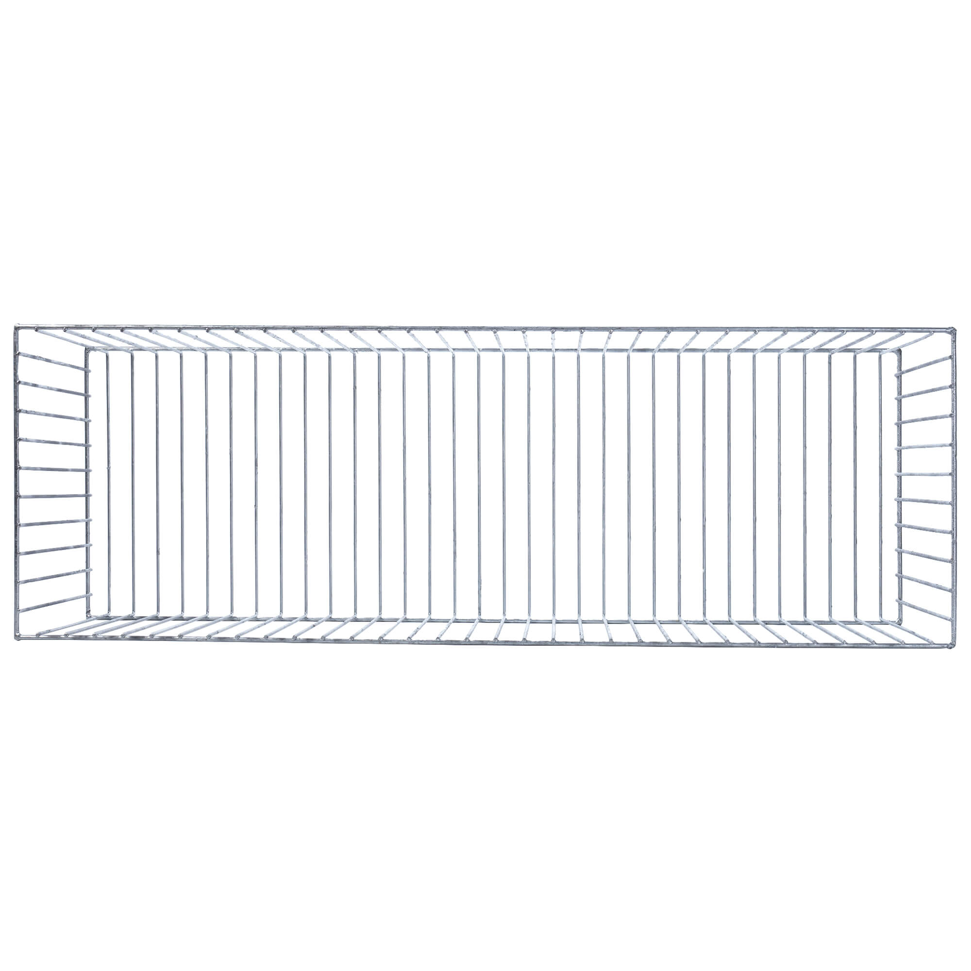 Donica stalowa gabionowa 35 x 72 cm