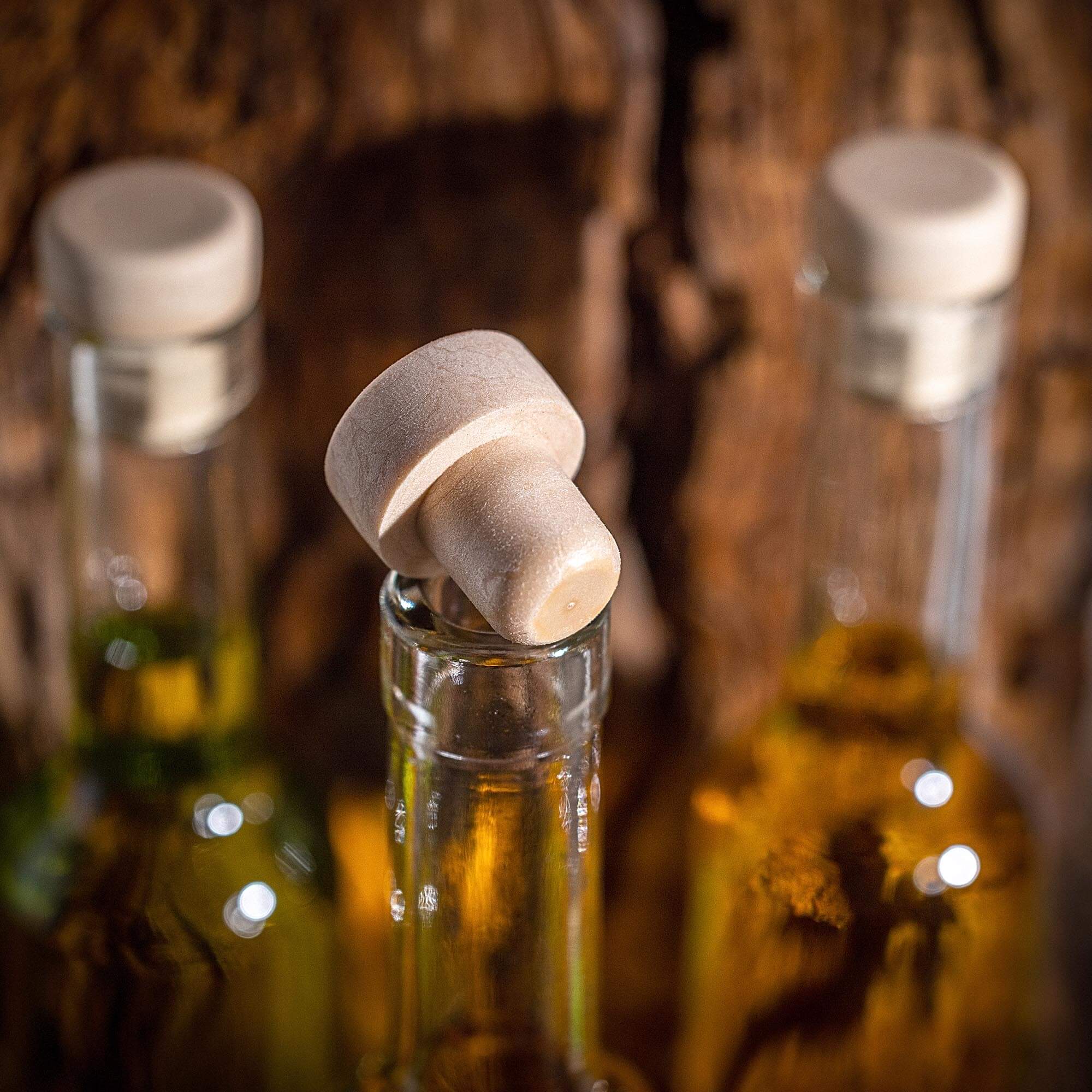 Butelka z korkiem Mocali 0,25L z korkiem fi17, 2 szt.