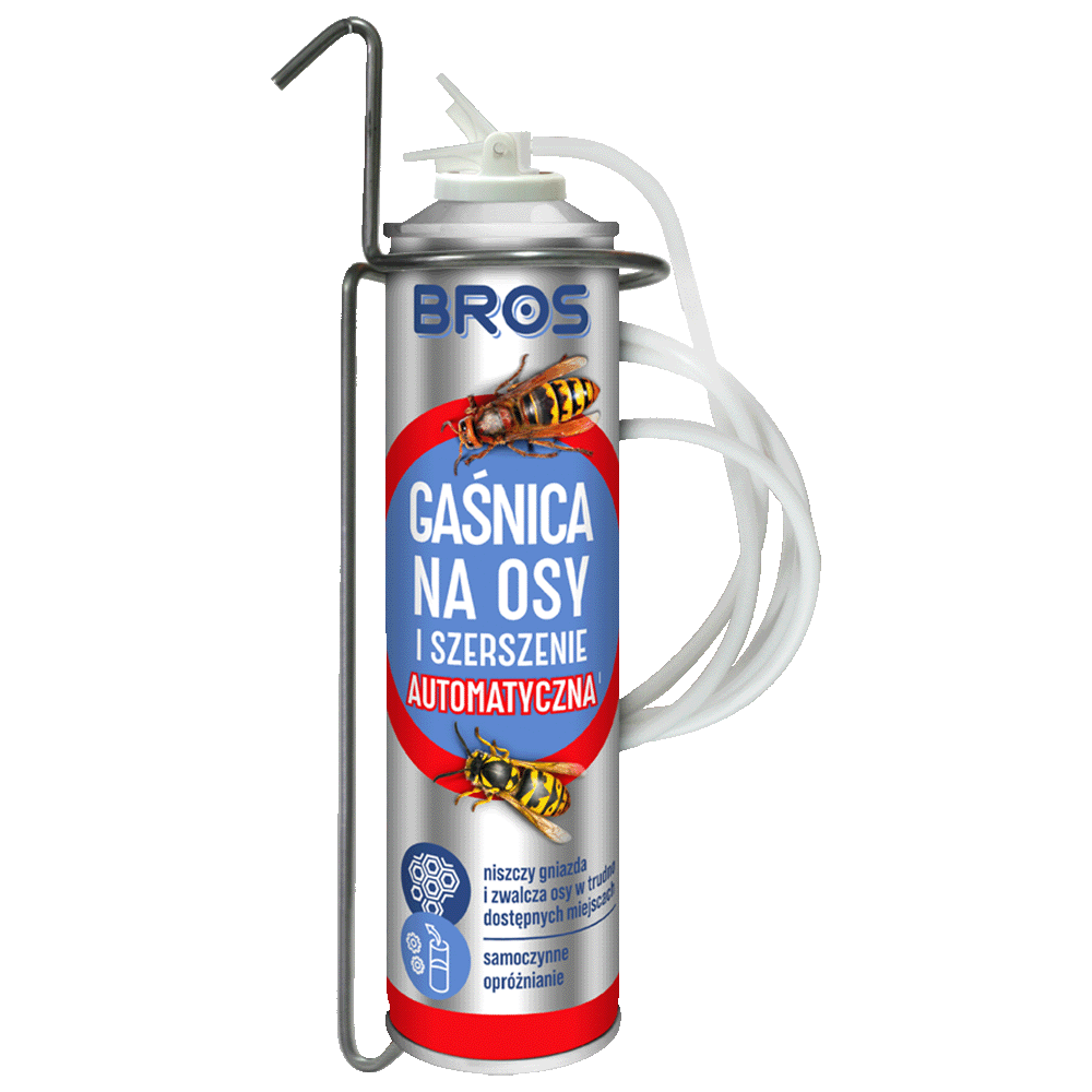 Bros Gaśnica na osy i szerszenie automatyczna 400ml