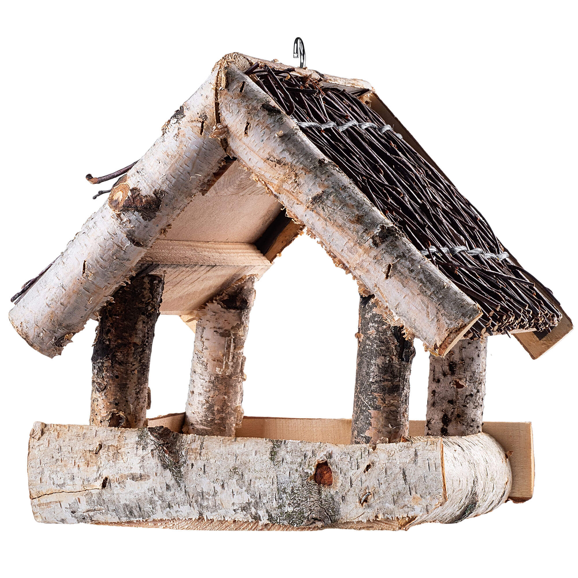 Karmnik dla ptaków z brzozy Revel 26 x 25 cm