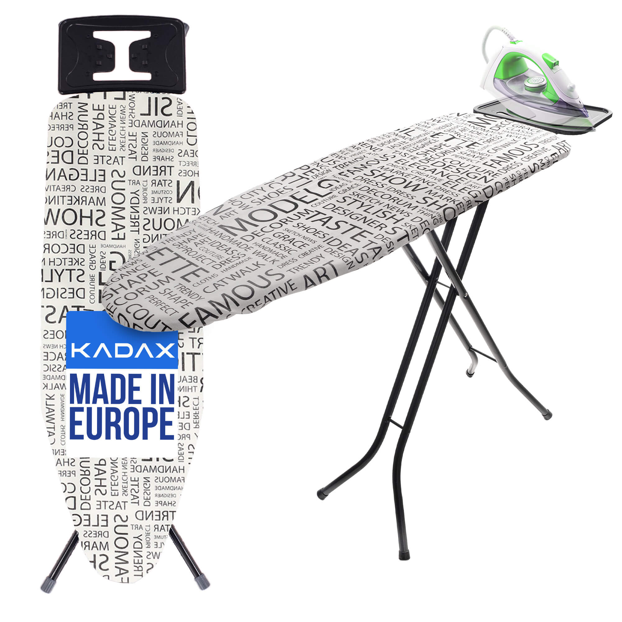 Deska do prasowania Tasjo 110 x 30, biała