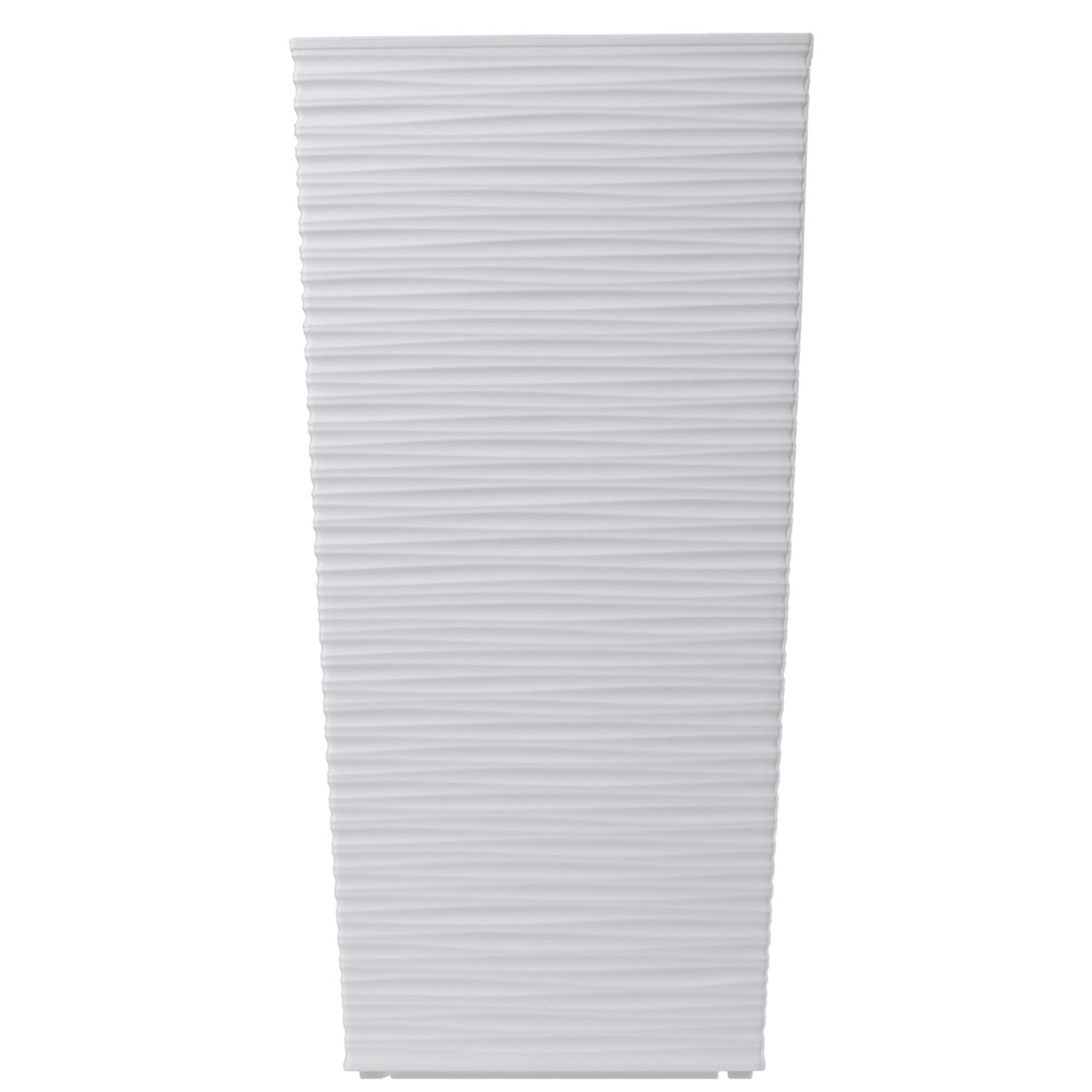 Donica na kwiaty z wkładem Tuluza dłuto 30 cm, biała