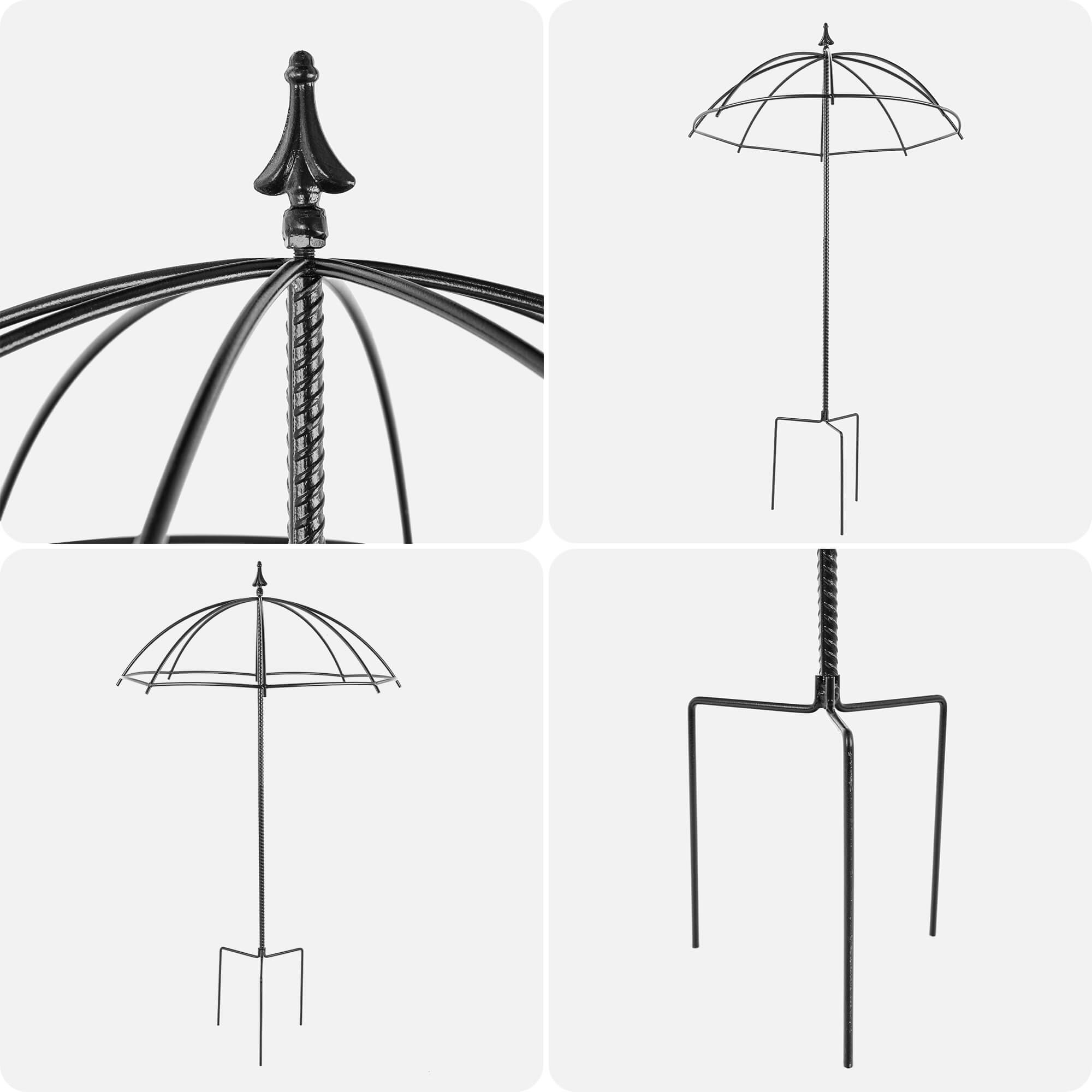 Parasolka ogrodowa do pnączy 190 cm