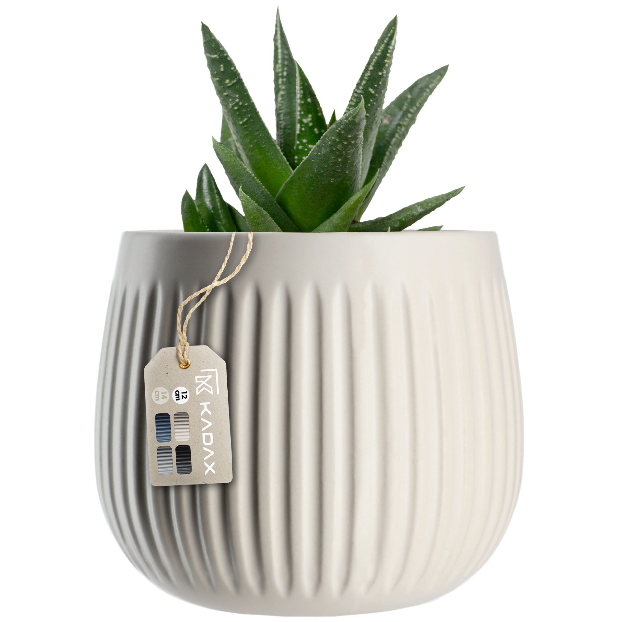 Osłonka ceramiczna Vario 12 cm, biała