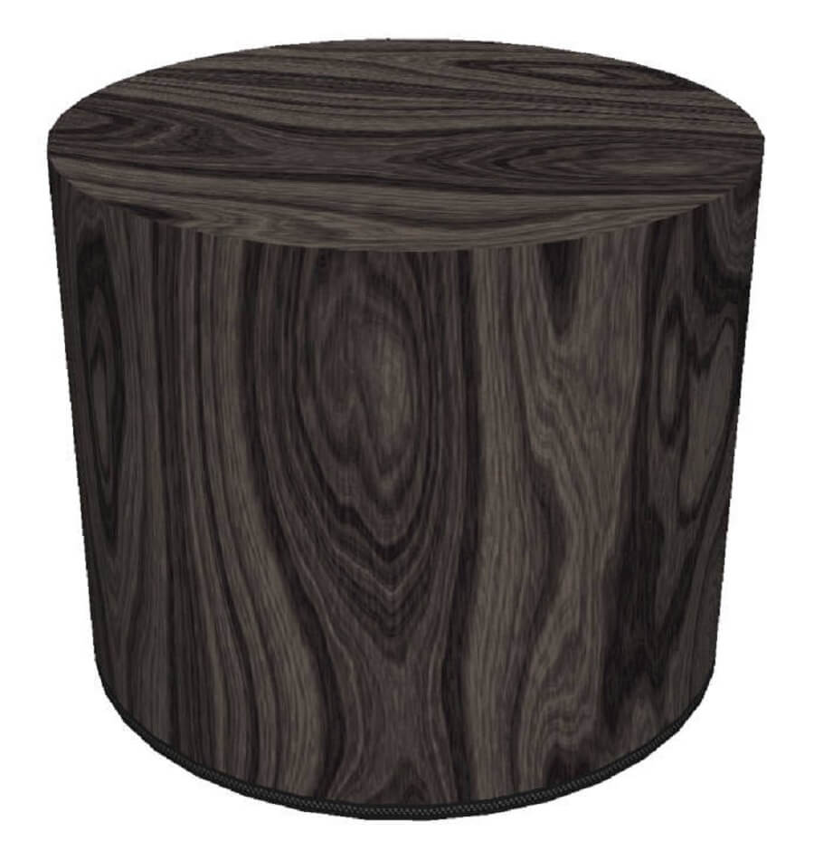 Pufa dekoracyjna „Heban" Fasano 40 x 41 cm