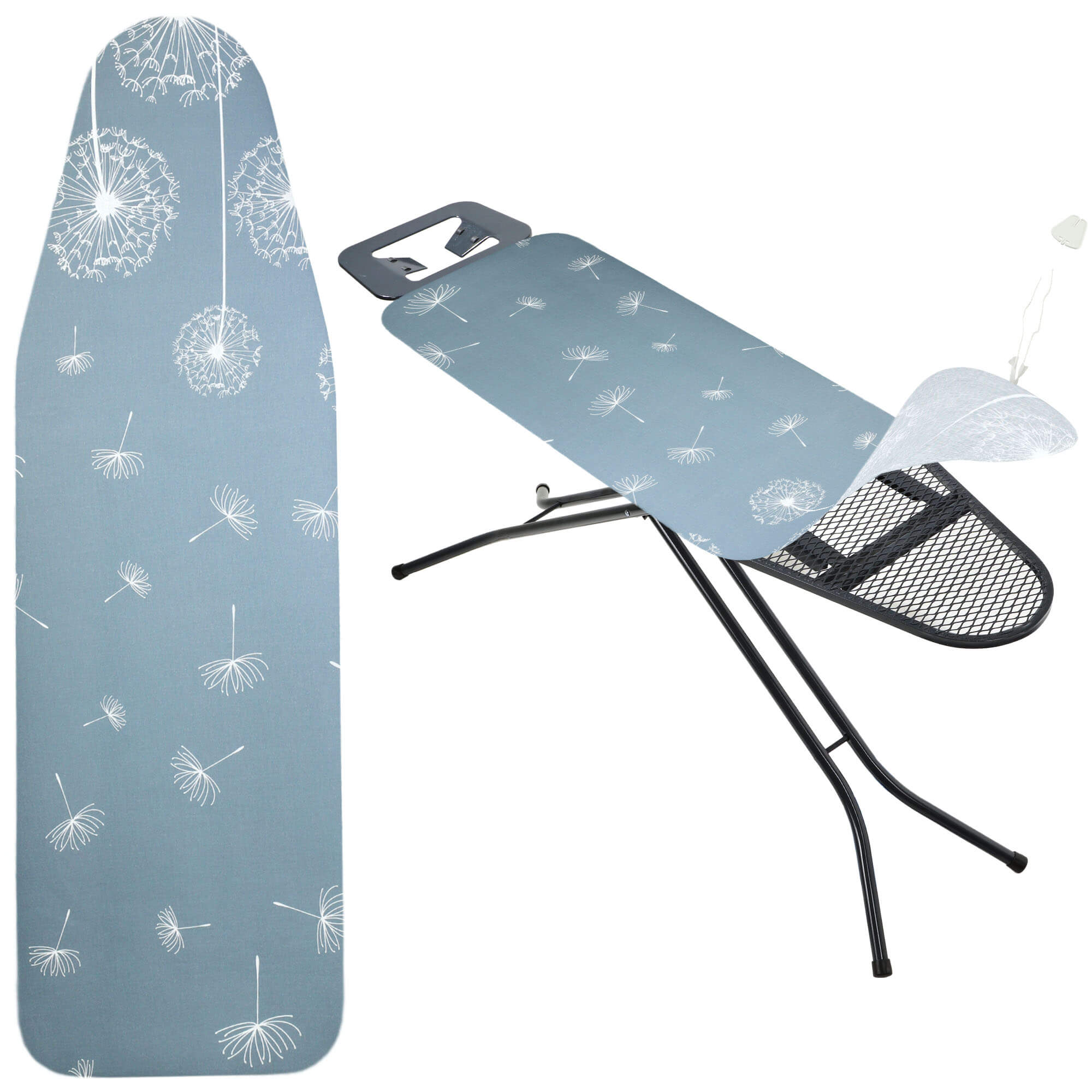 Pokrowiec na deskę do prasowania Cano 138x48cm naciągany podkład dmuchawce