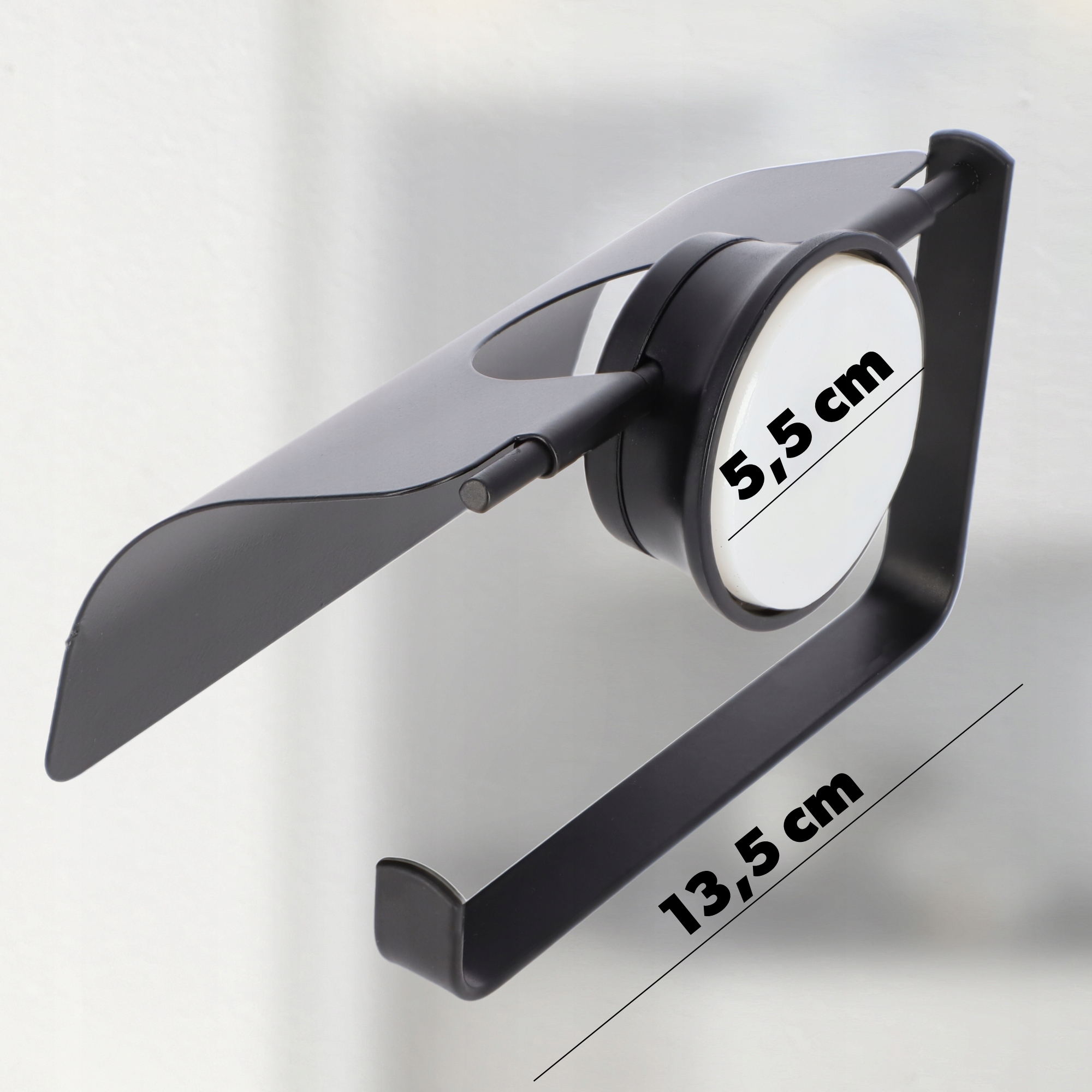 Zestaw łazienkowy półka łazienkowa + uchwyt na papier + haczyk