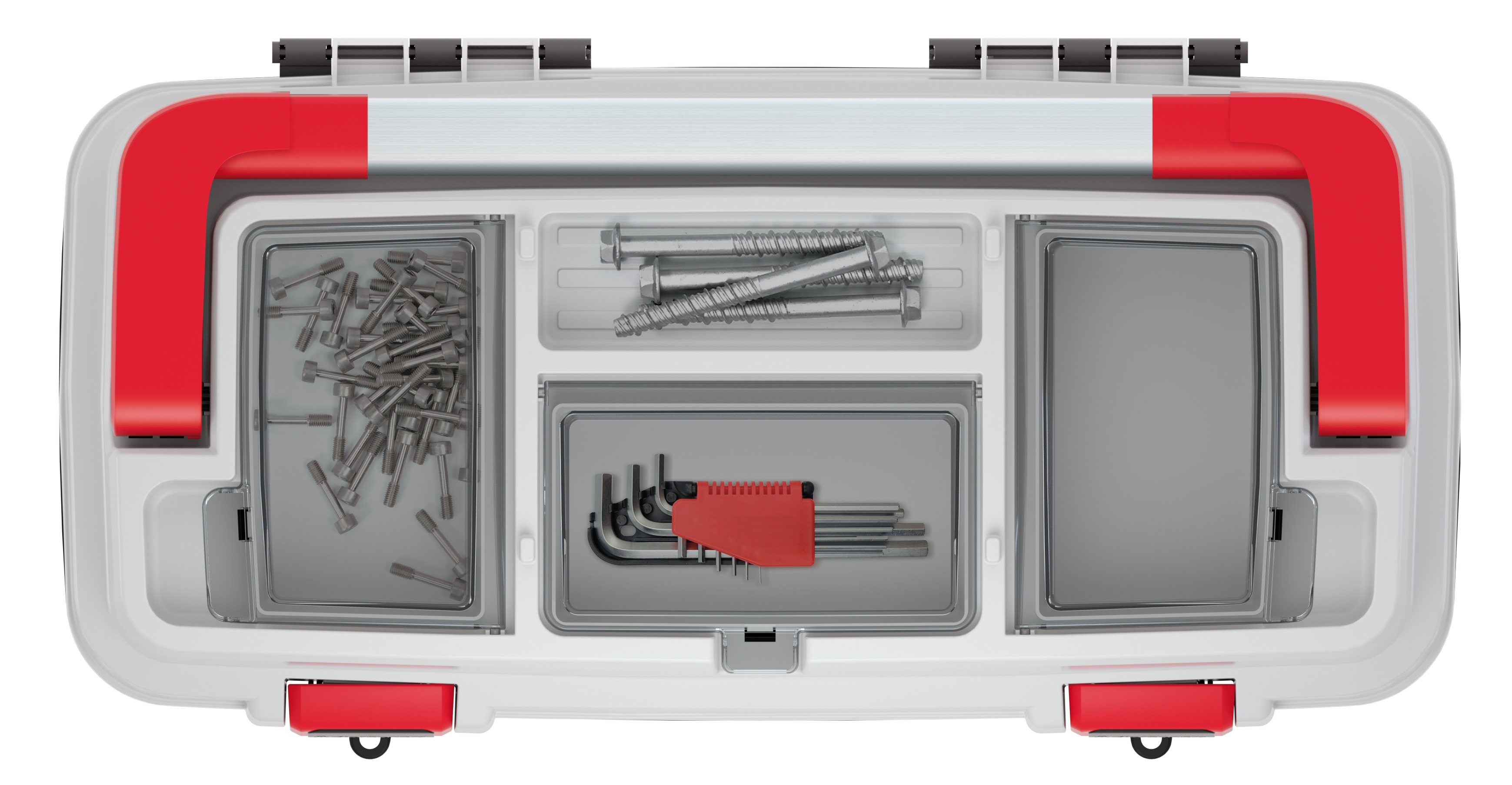 KISTENBERG Skrzynka narzędziowa Optima 55 AL 22 - KOPA5530 - szary