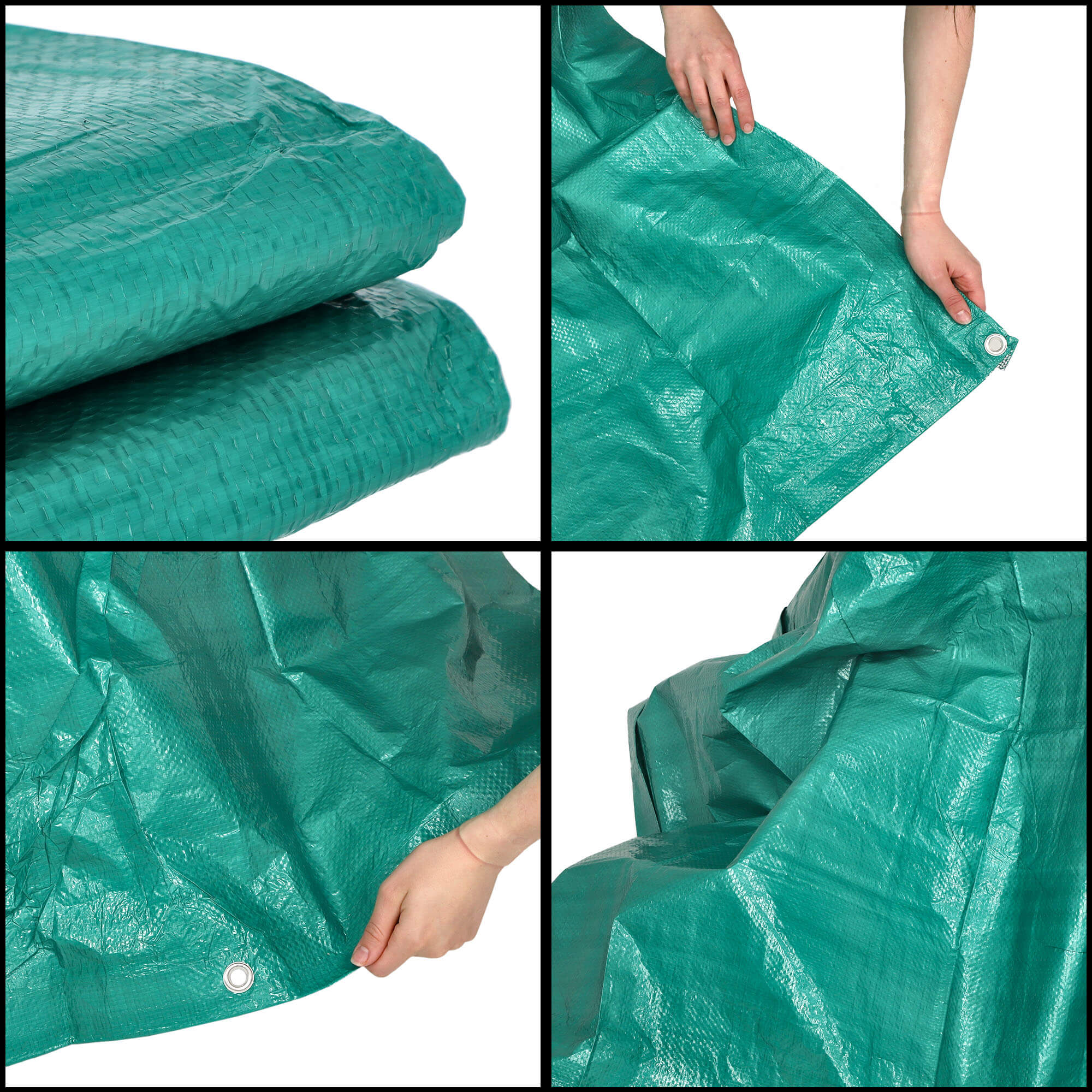 Plandeka ogrodowa Nole 2 x 3 m, zielona