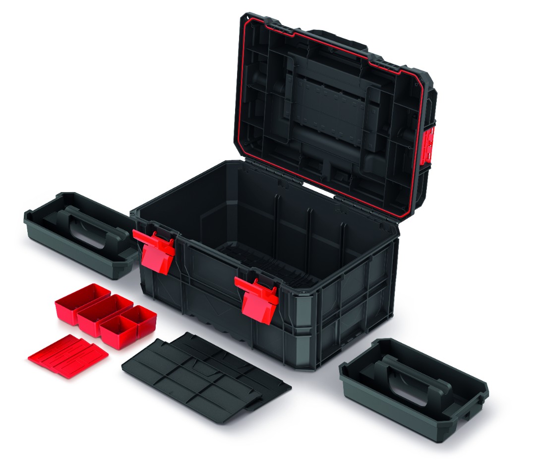 KISTENBERG Skrzynia narzędziowa X Block ALU LOG 30 - KXBA604030 - czarny