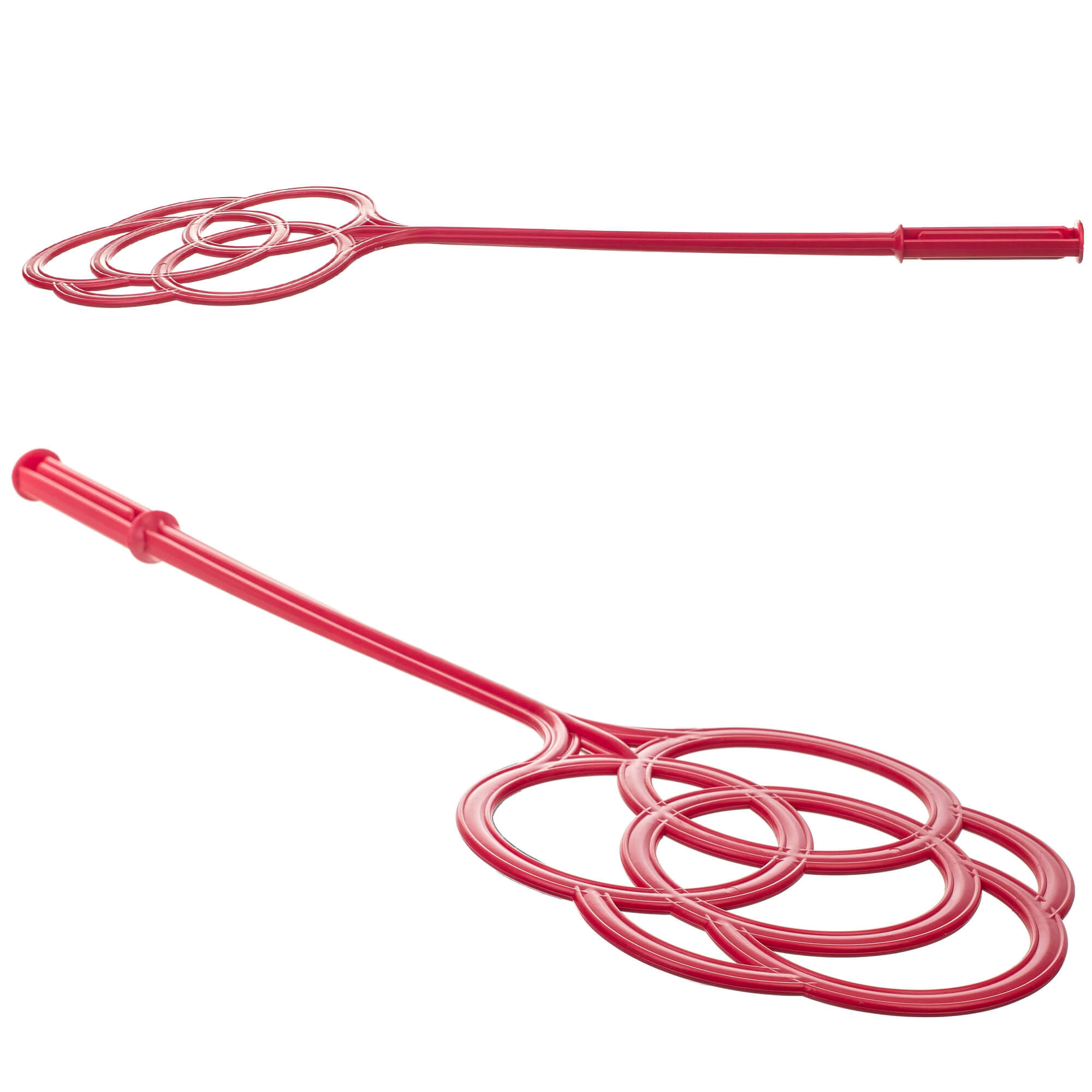 Trzepaczka do dywanów Caussin 70.5 x 21 cm czerwona