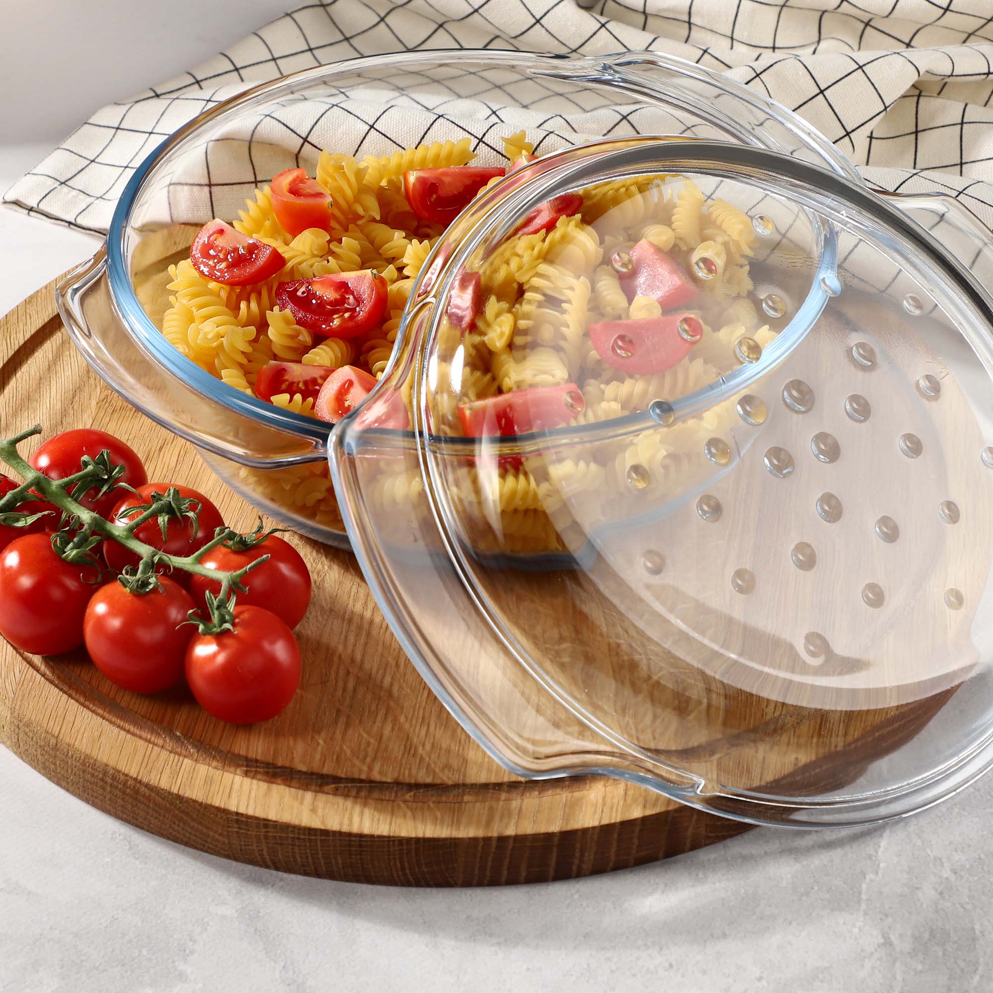 Naczynie żaroodporne 2.4L, okrągłe