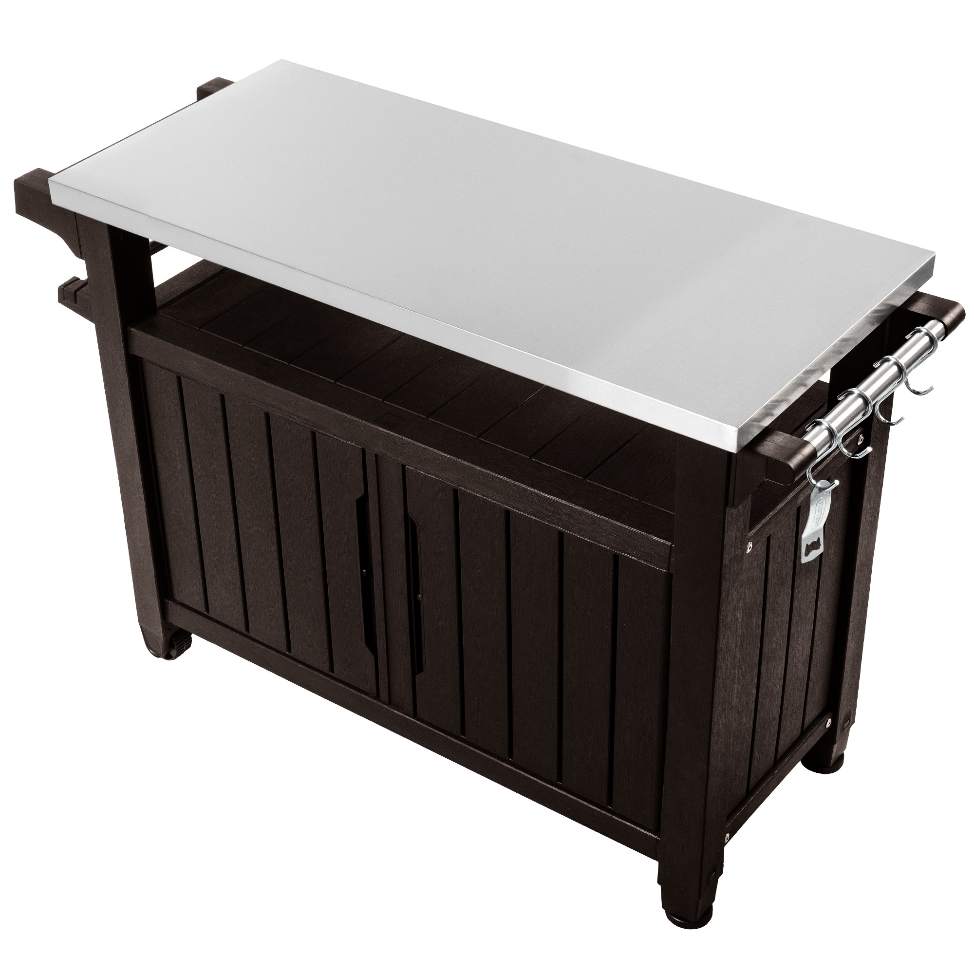 Stół grillowy Keter Unity XL 134 x 88 cm, brąz