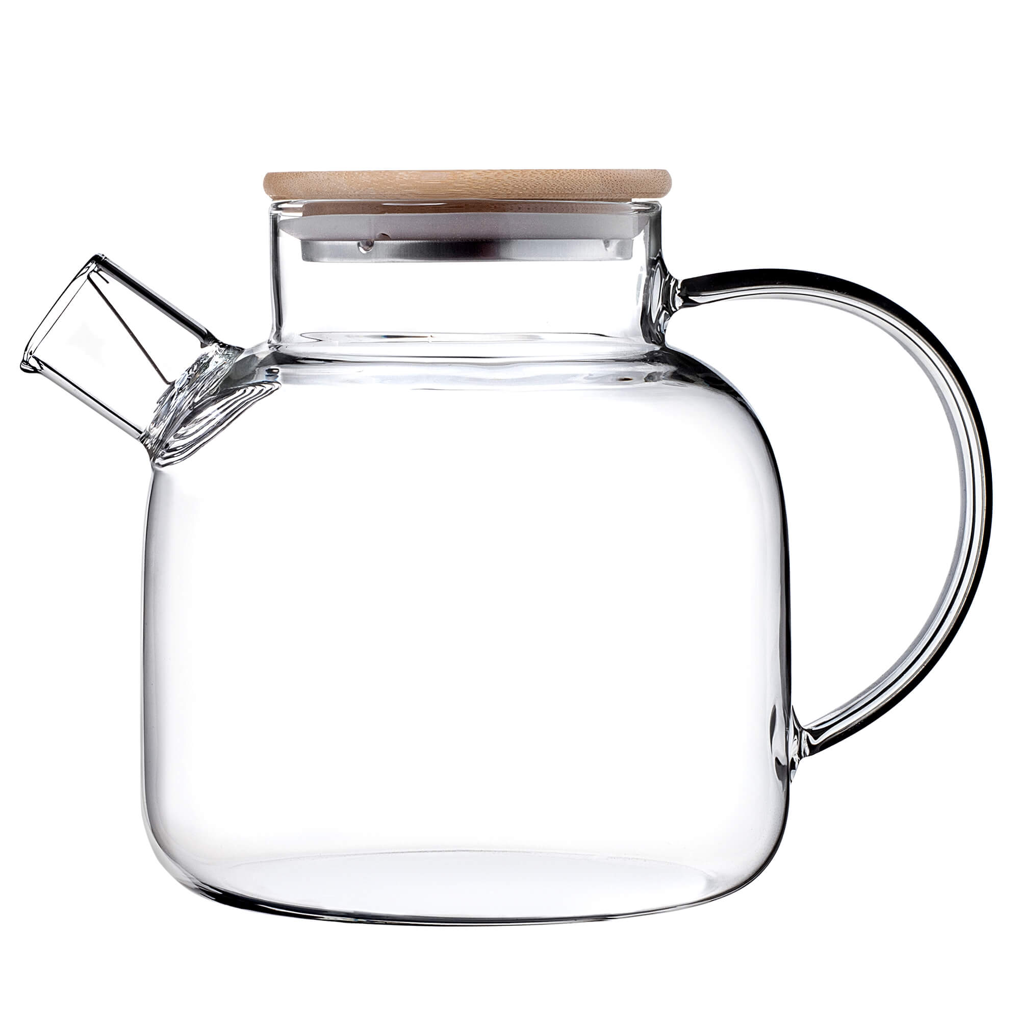 Szklany dzbanek Frux z bambusową pokrywką 1,5L