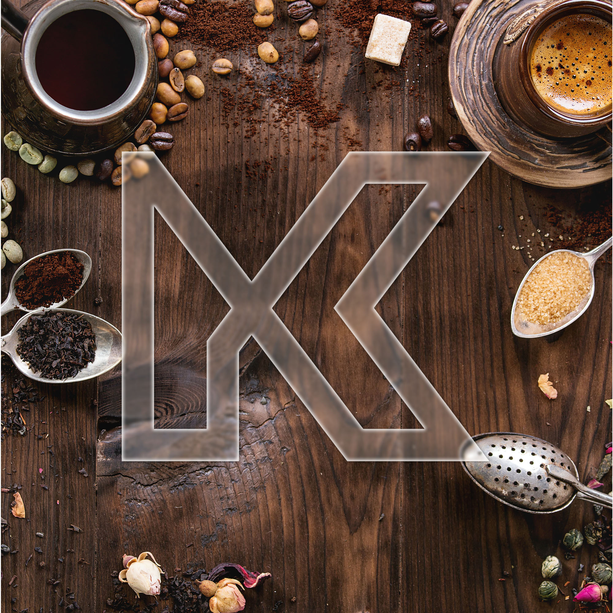 Pojemnik na herbatę metalowy Tosse, granatowy