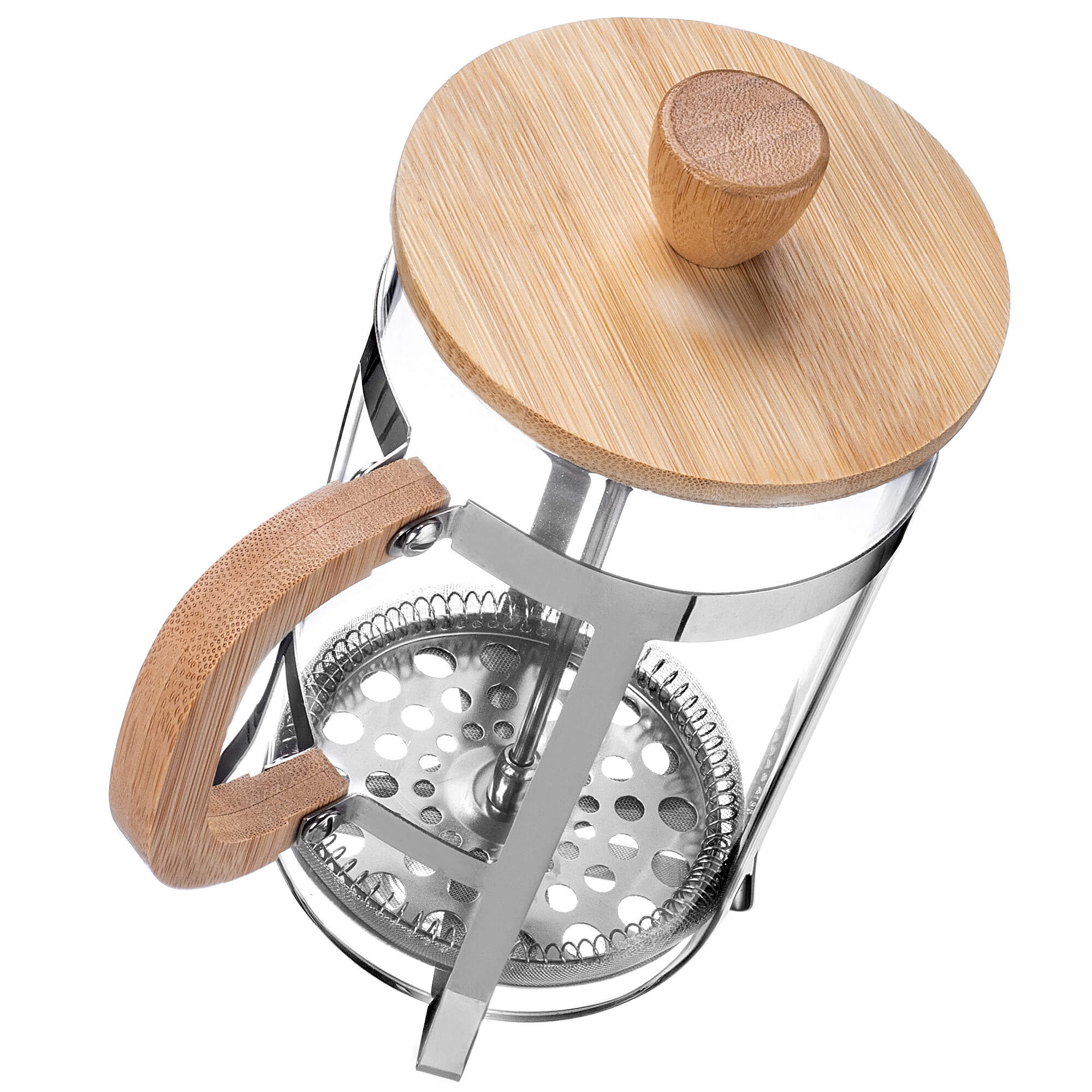 Kawiarka Meduno z drewnianą pokrywką 800ml