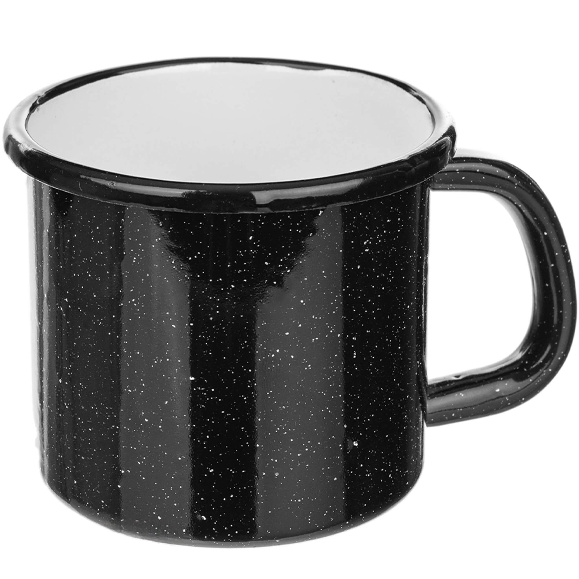 Kubek emaliowany Scerni 400 ml czarny
