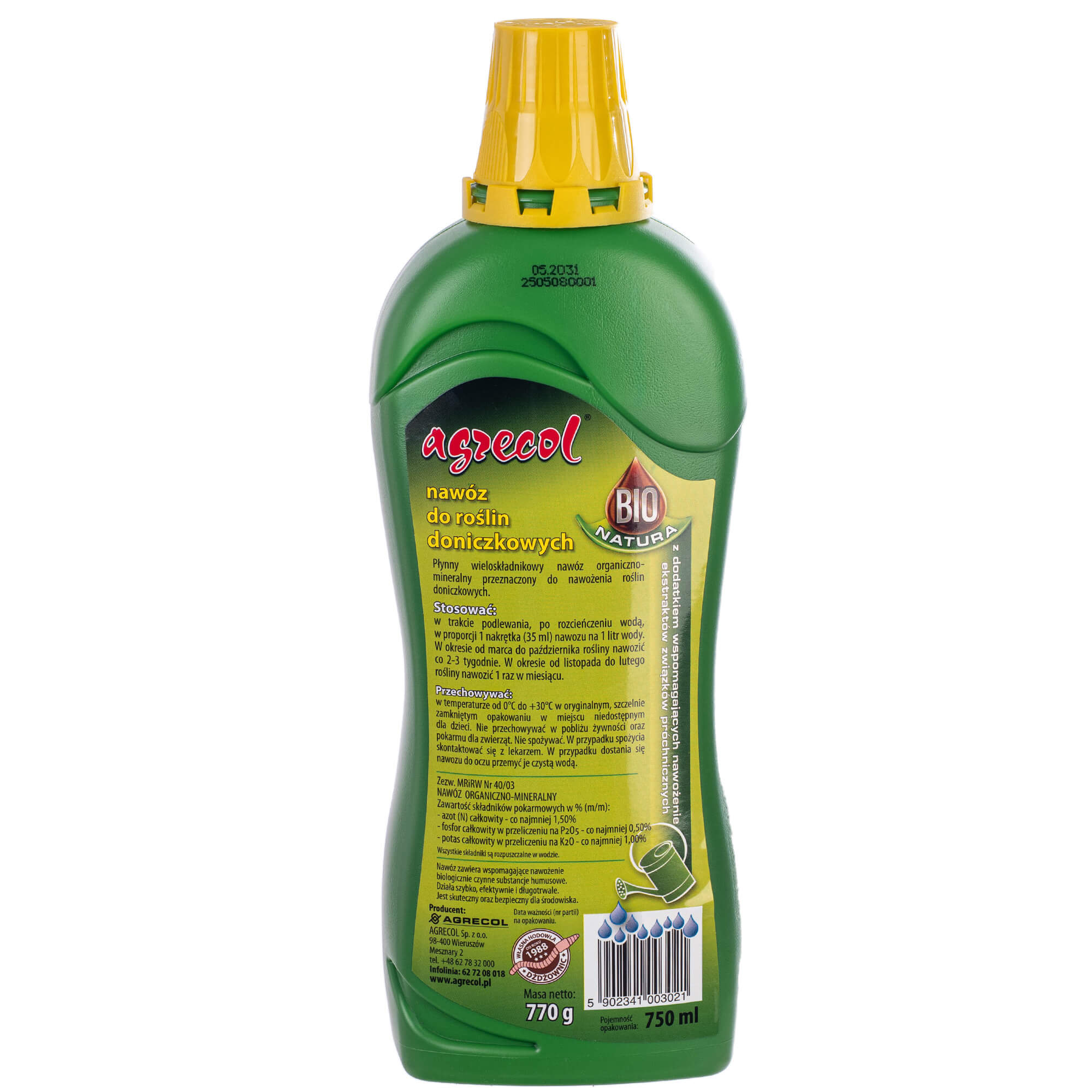 Agrecol Nawóz Doniczkowe 750ml