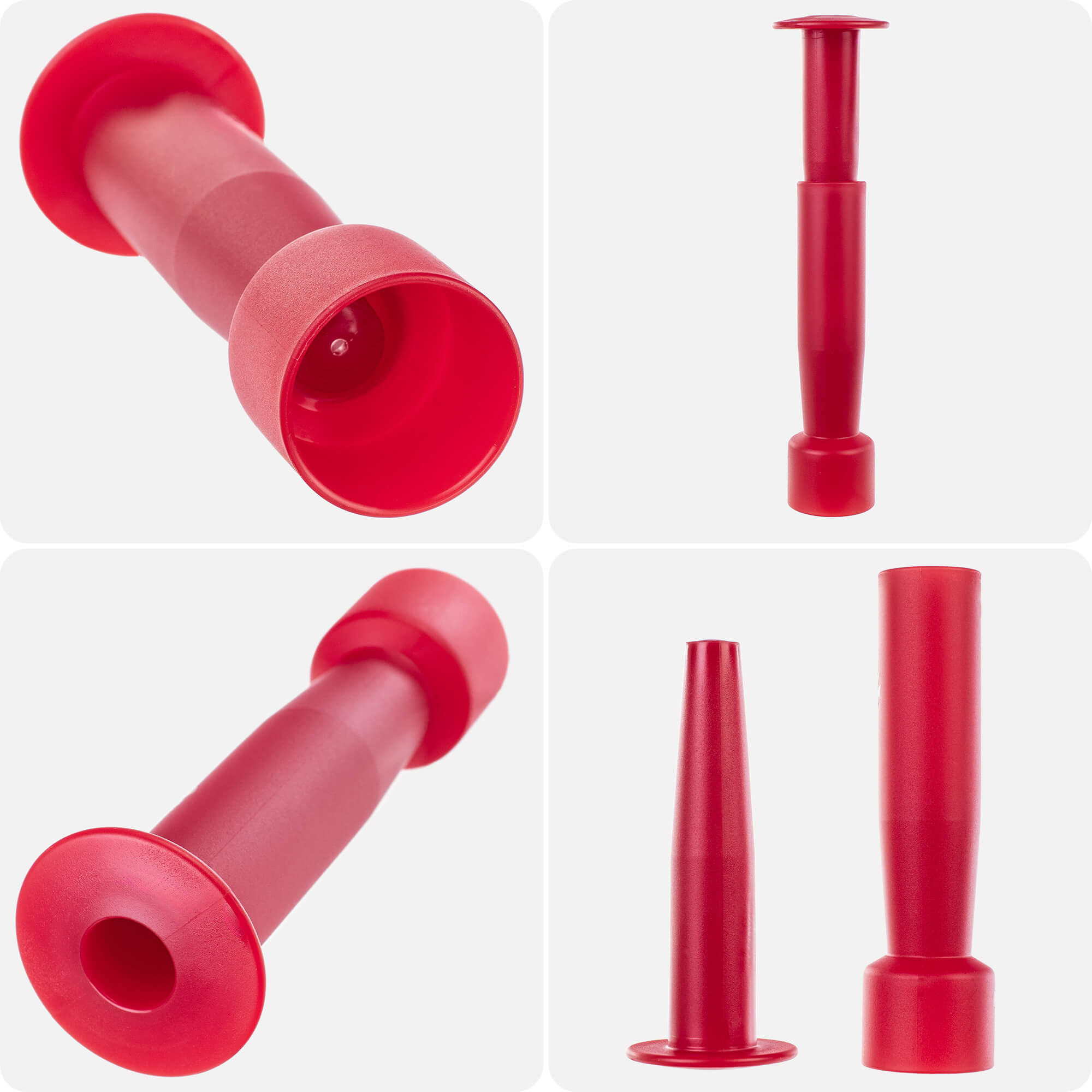 Korkownica ręczna Aurel 15 x 3.5 cm czerwona