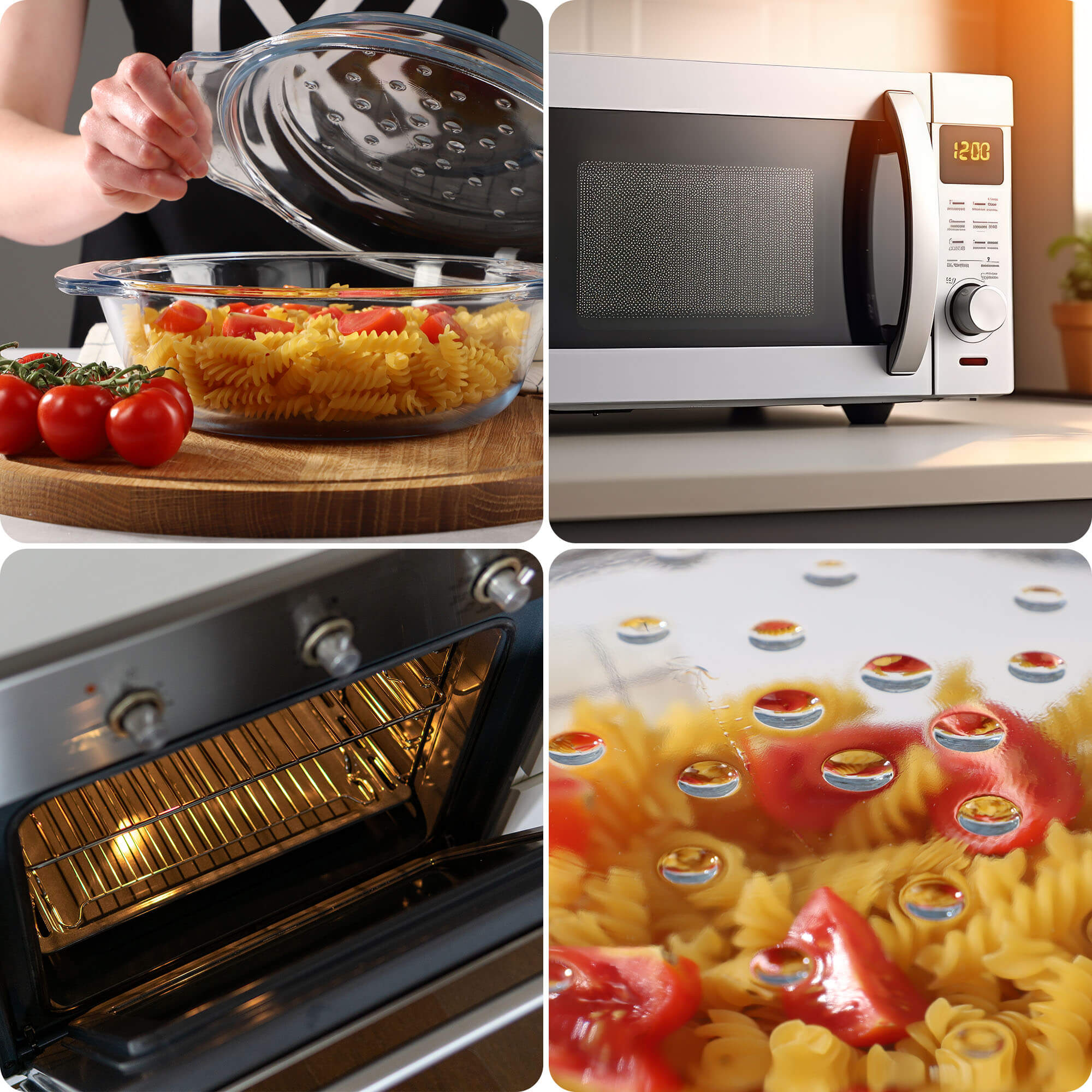 Naczynie żaroodporne 2.4L, okrągłe